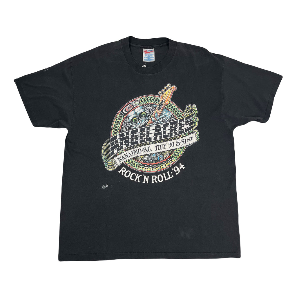1994 Angel Acres Rock 'N Roll Nanaimo BC Music Tee XL