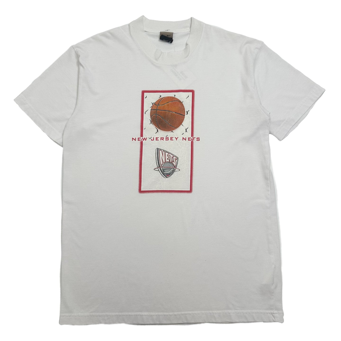 Vintage Nike New Jersey Nets NBA Tee L