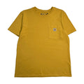 Carhartt Logo Pocket Tee Yellow M