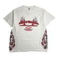 Vintage Chevy Racing Flames Graphic Tee L