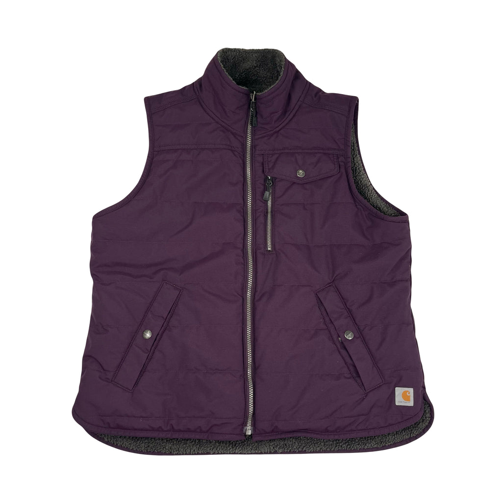 Carhartt Reversible Quilted Sherpa Vest Women's L