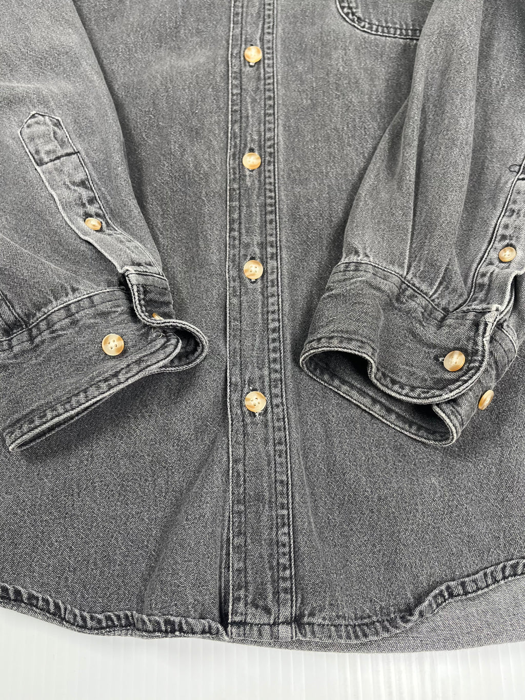 Vintage Penmans Faded Denim Button up Shirt M