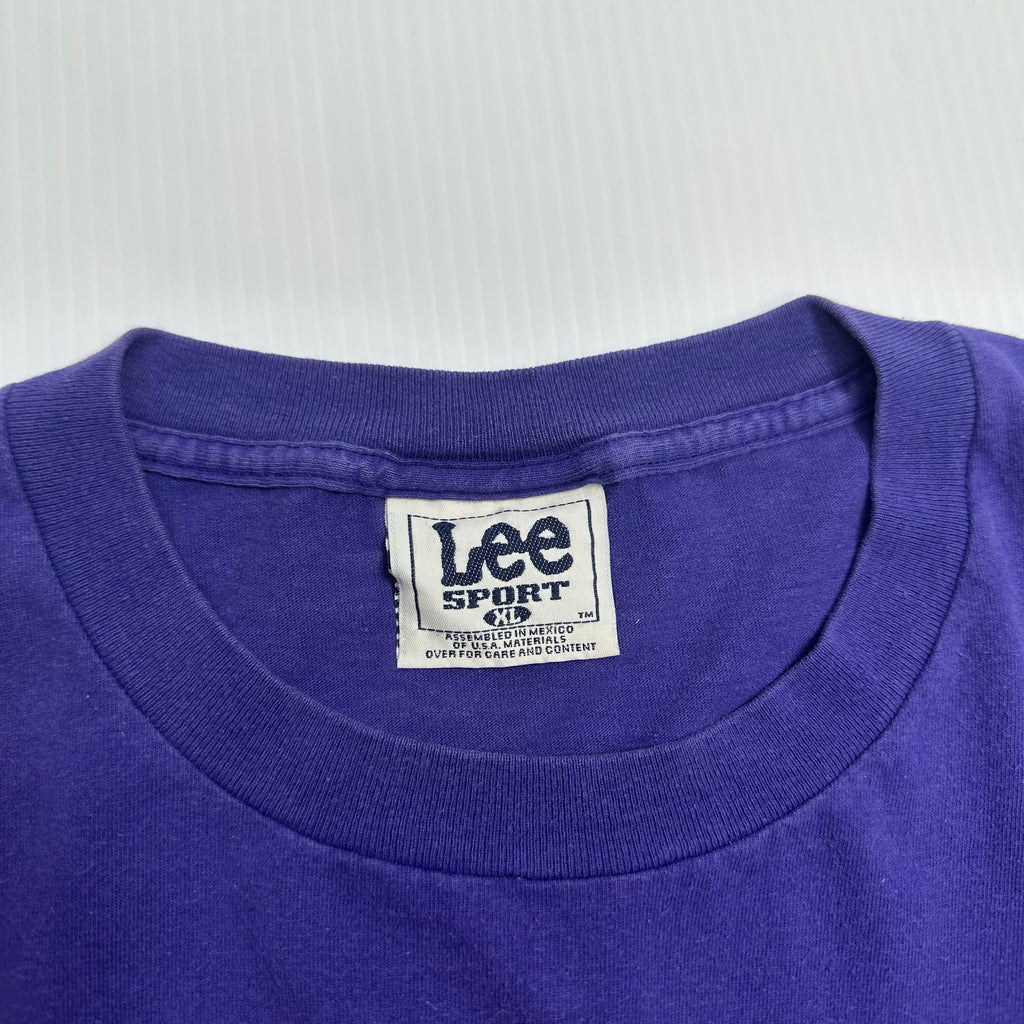 Vintage Lee Sport Los Angeles Lakers Embroidered Tee XL
