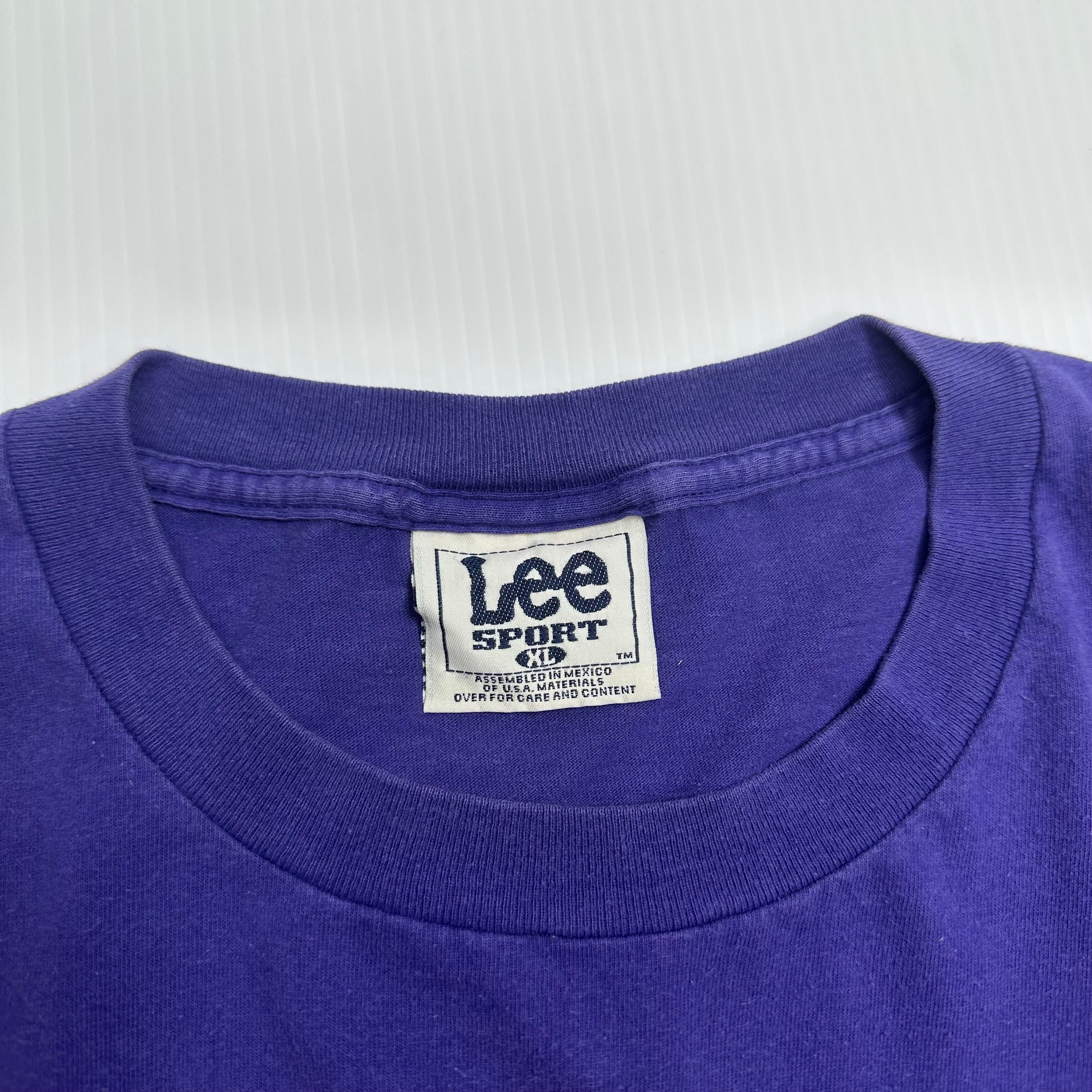 Vintage Lee Sport Los Angeles Lakers Embroidered Tee XL