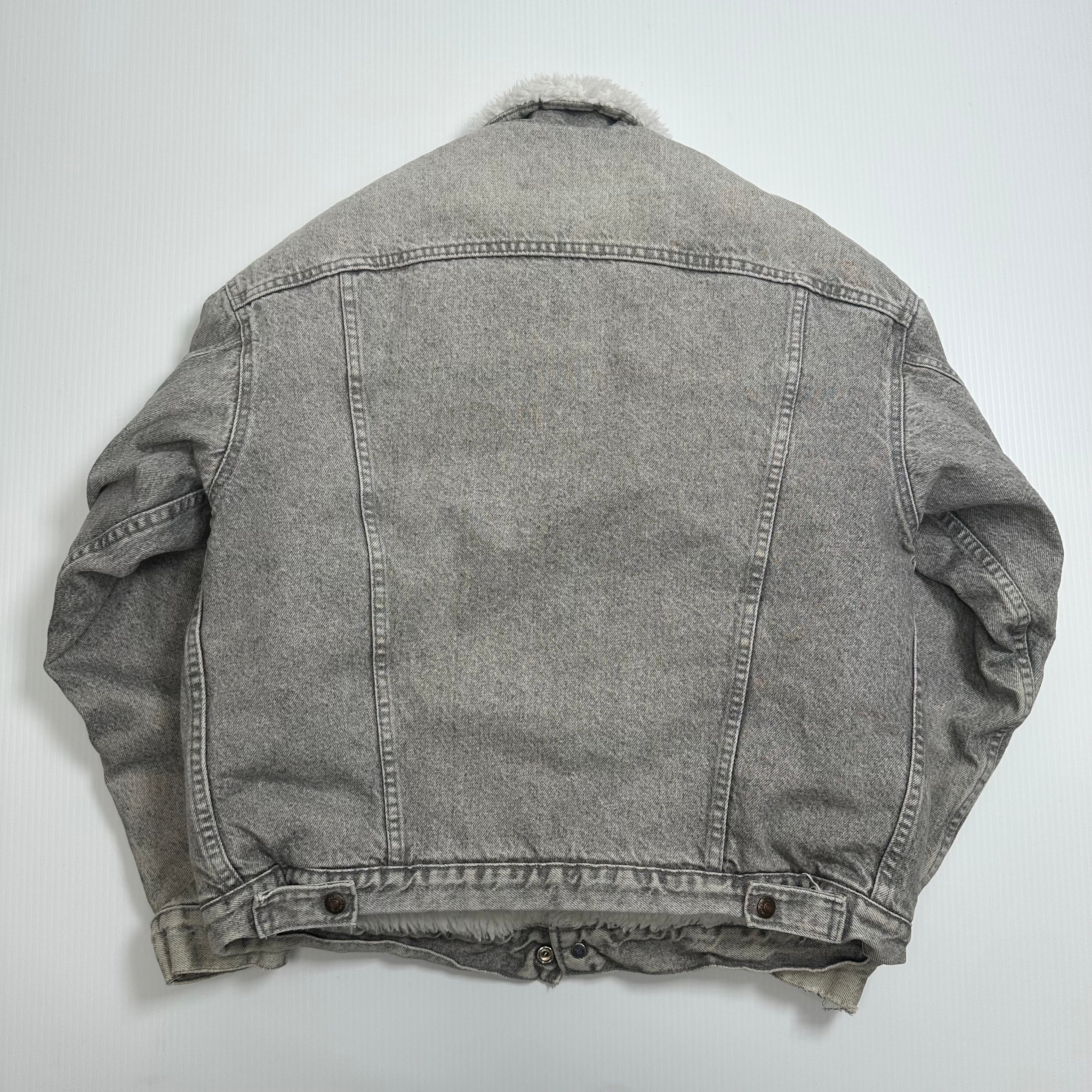 Vintage Levi's Sherpa Lined Denim Jacket L