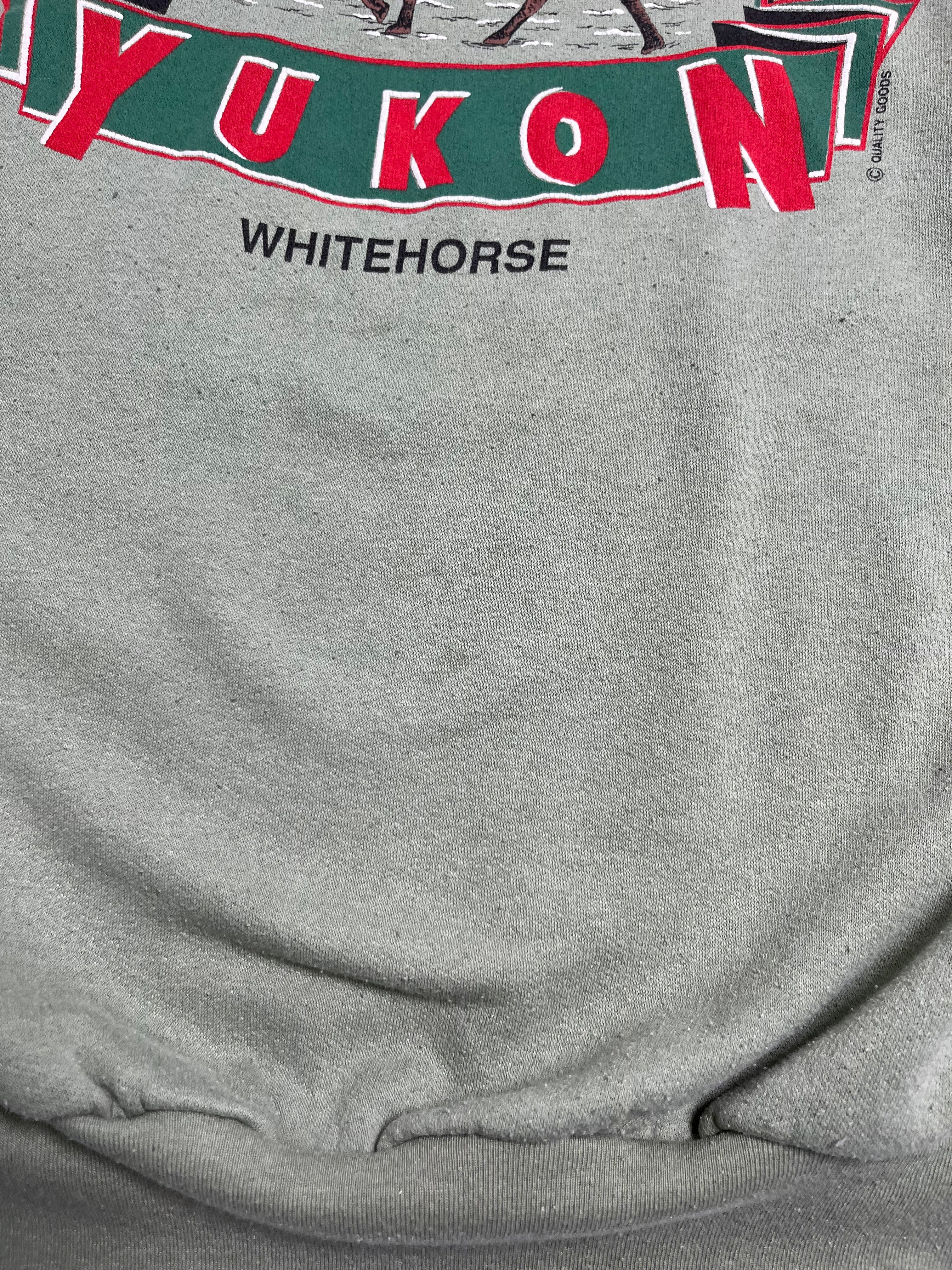 Vintage Whitehorse Yukon Nature Crewneck XL