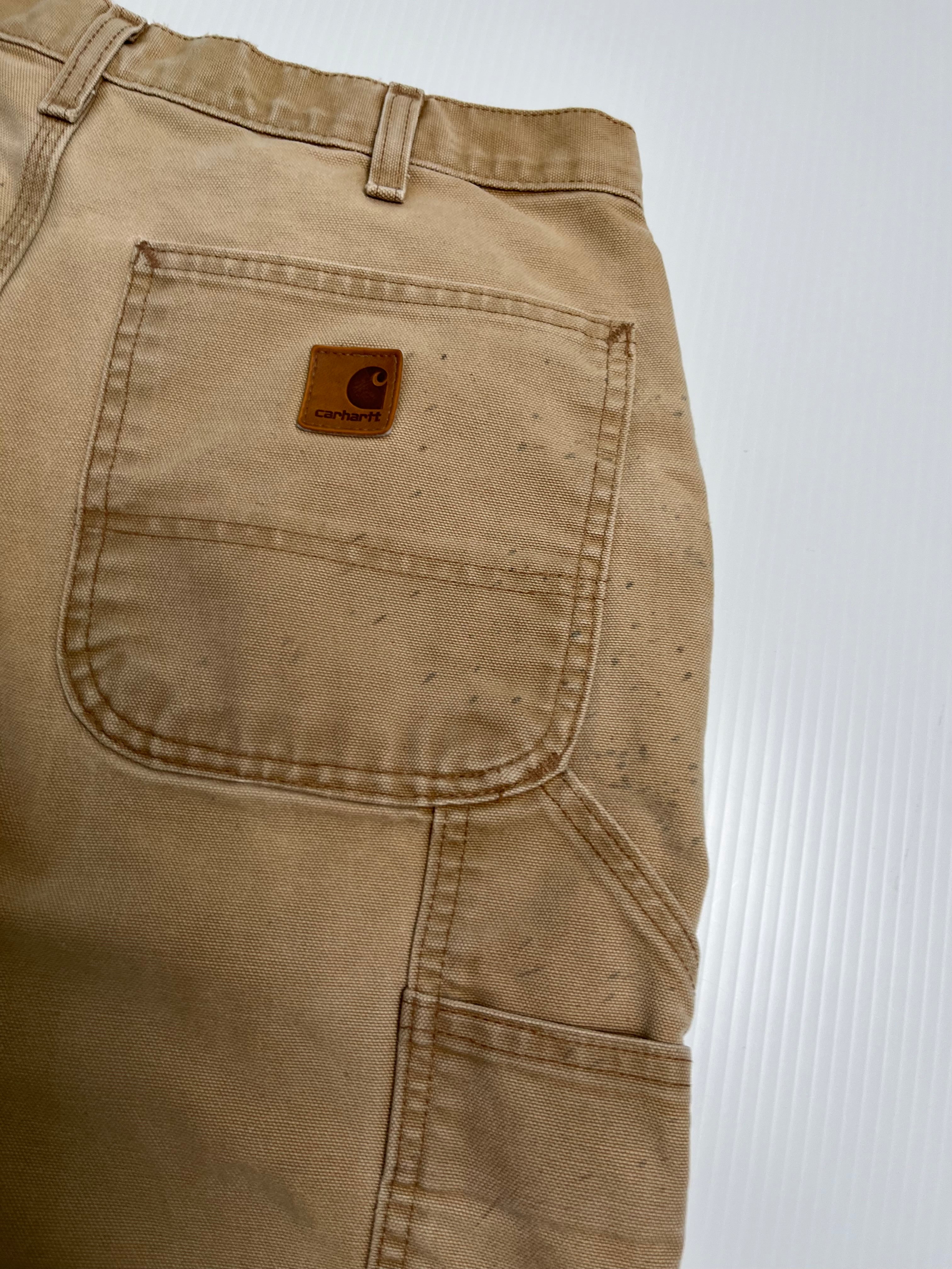 Vintage Carhartt Faded Carpenter Pants 33