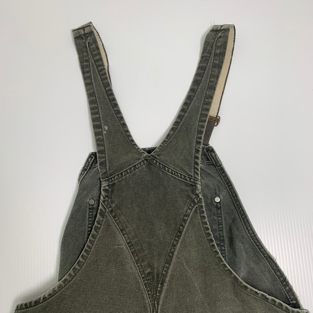 Vintage Carhartt Cutoff Short Overalls 36