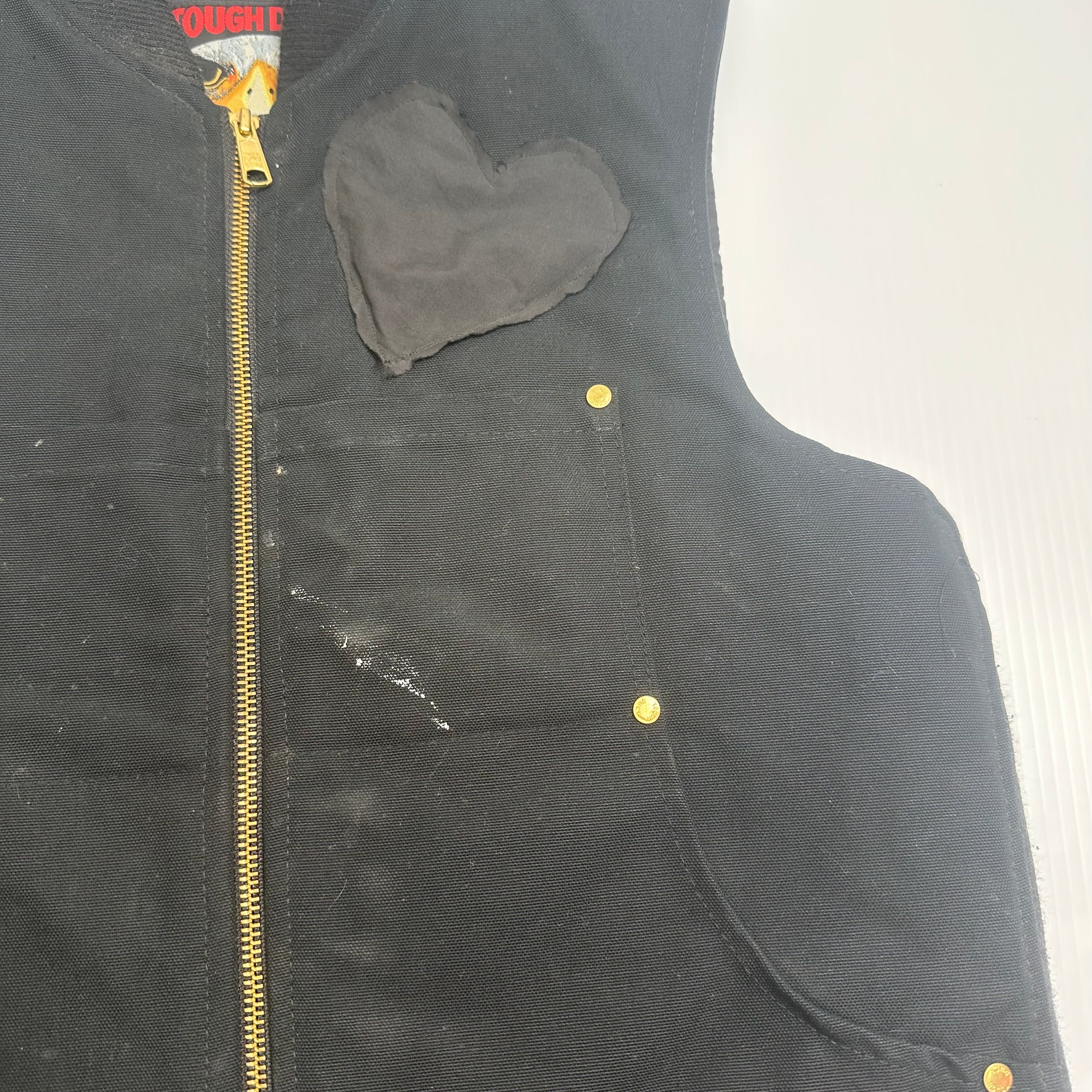 Vintage Tough Duck Workwear Vest S
