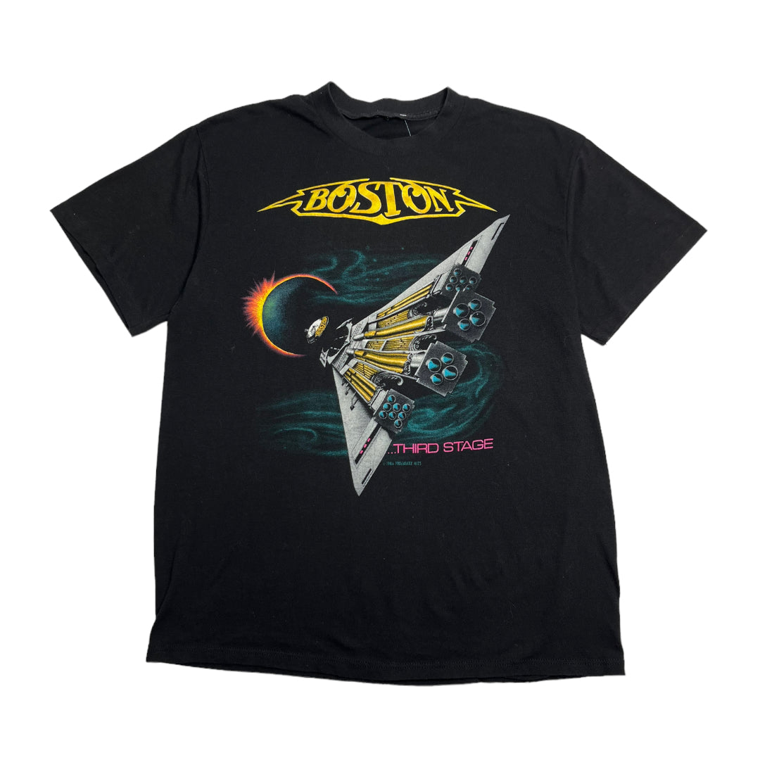 1986 Boston Third Stage Canada Tour Tee L