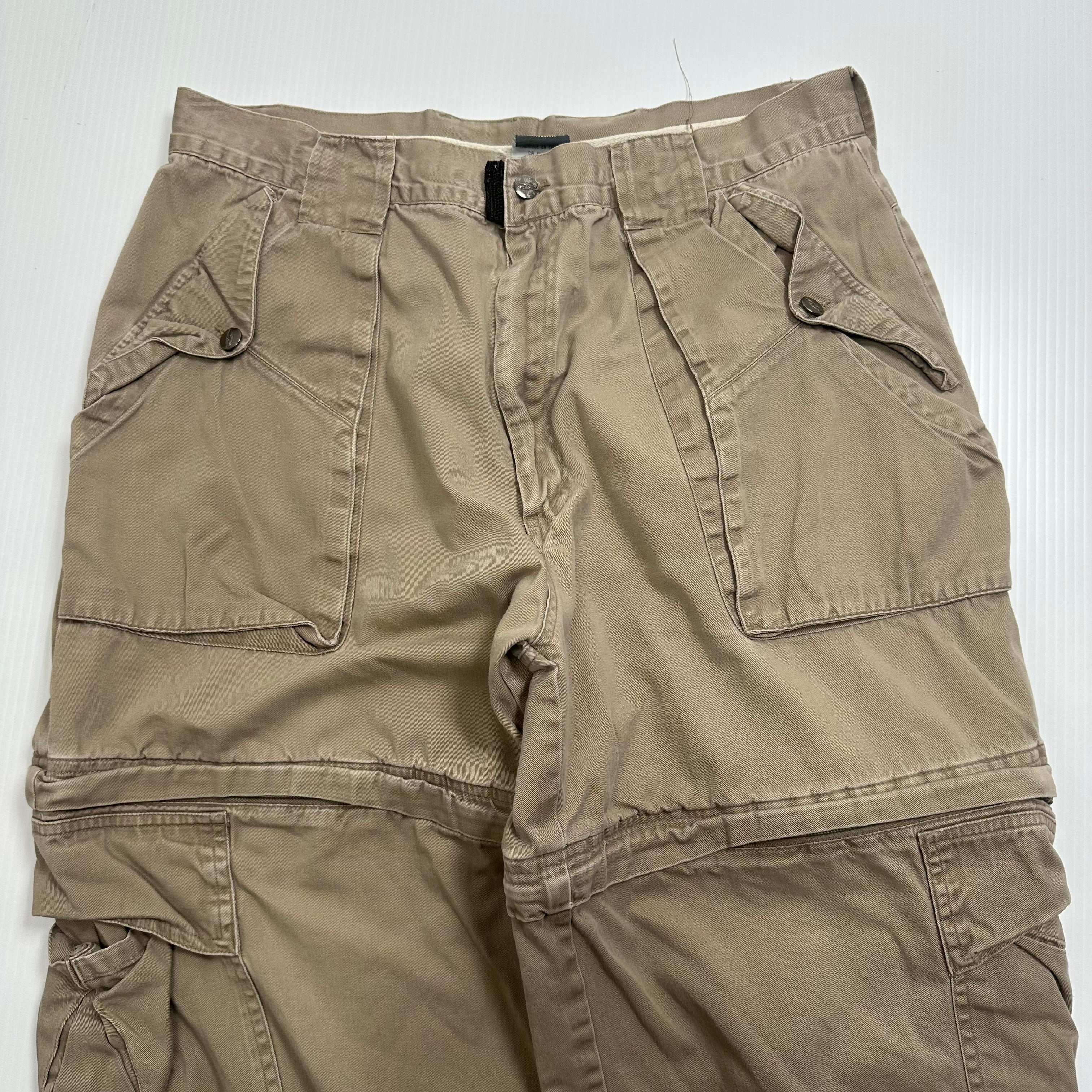 Vintage Ocean Pacific Zip Off Cargo Pants 36