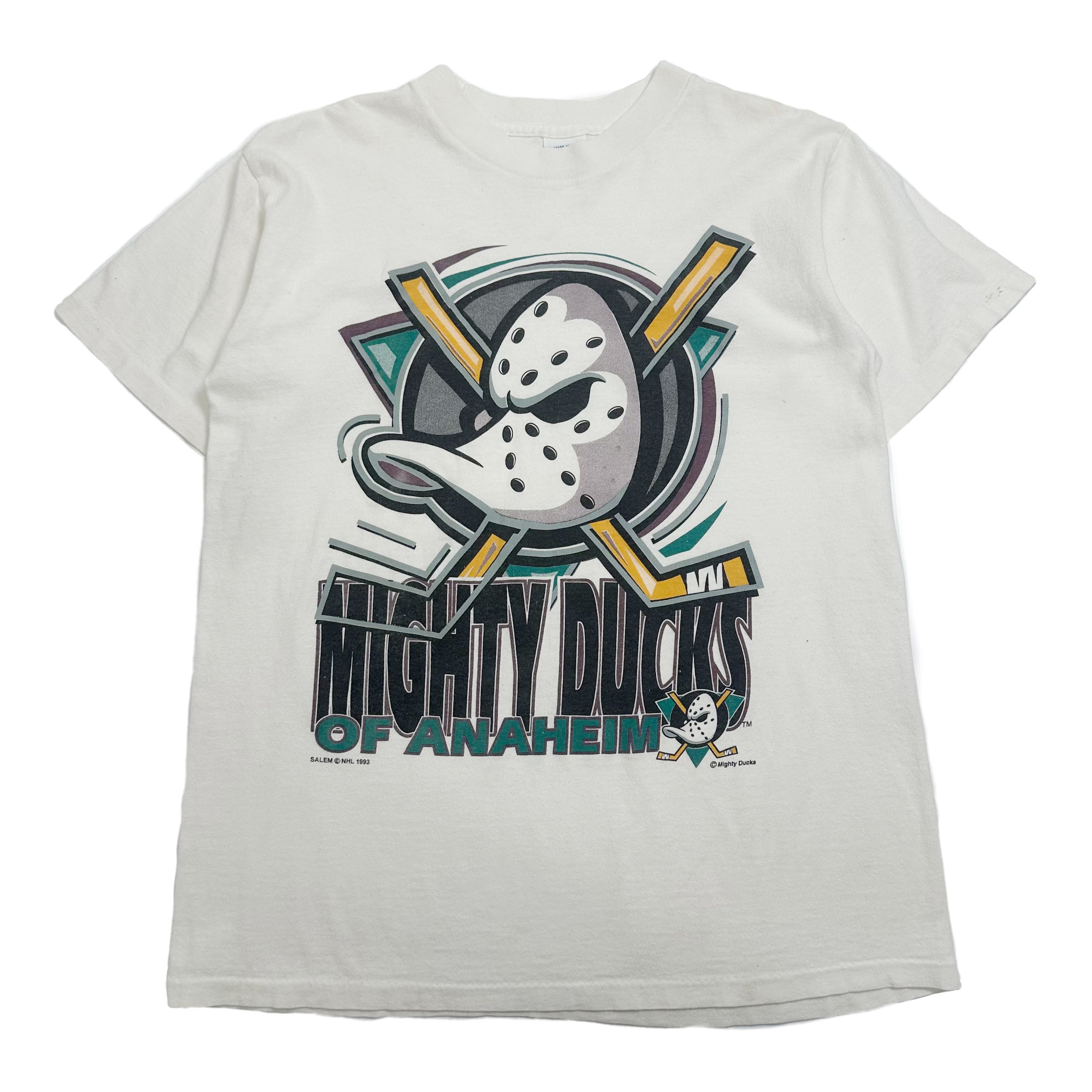 1993 Salem Mighty Ducks of Anaheim NHL Tee S