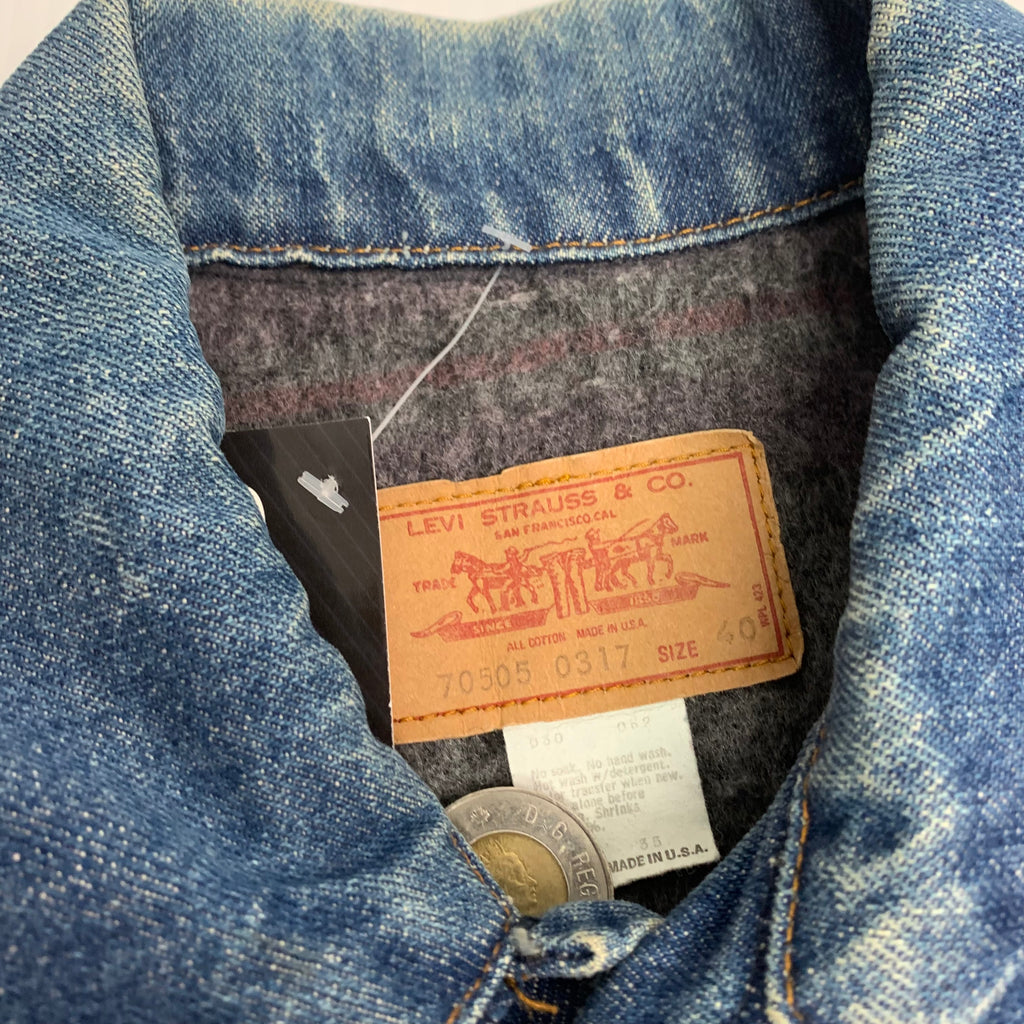Vintage Levi’s Lined Denim Jacket S