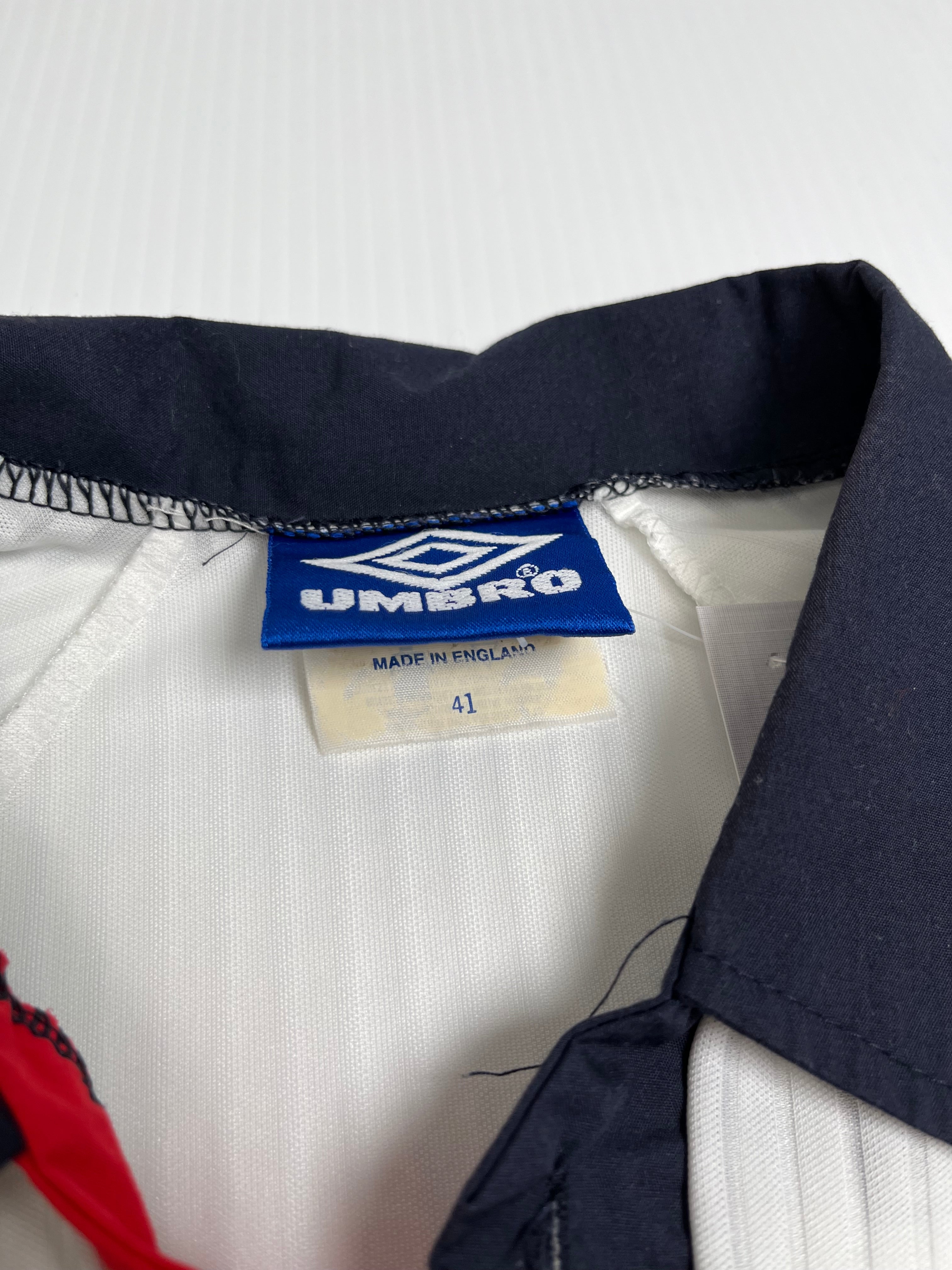 1998 Umbro England Home Jersey L