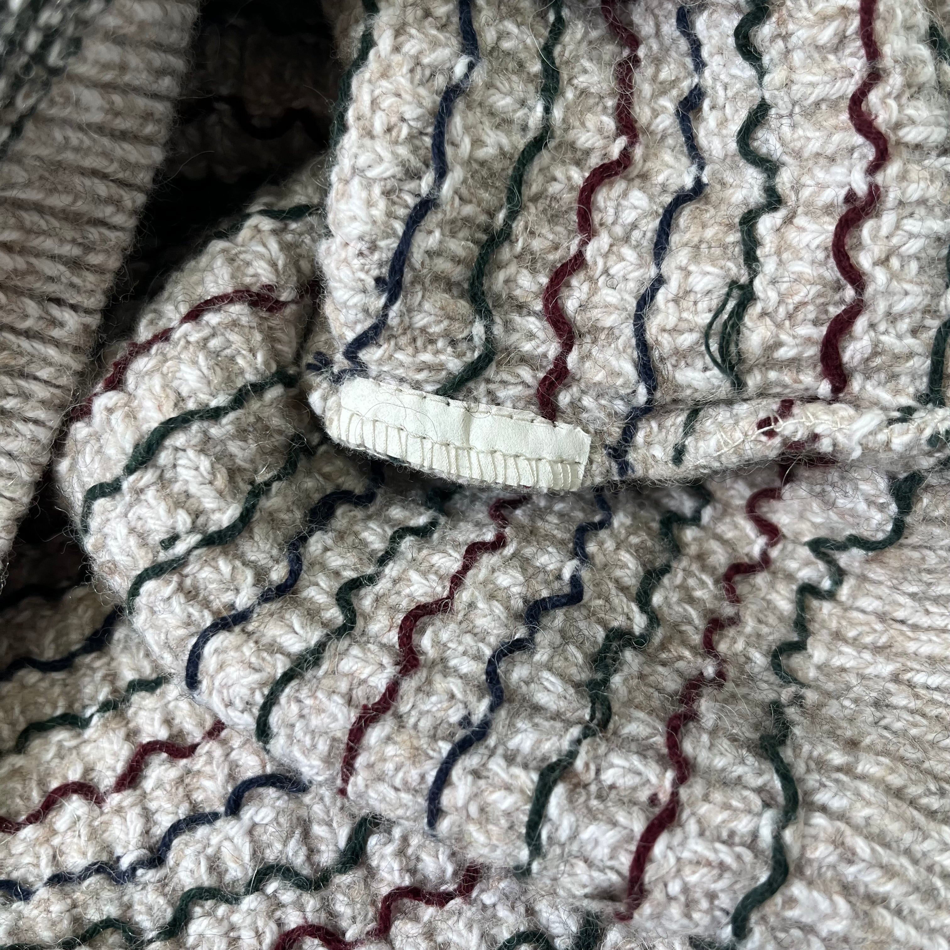 Vintage Timberbay Pattern Knit Sweater L