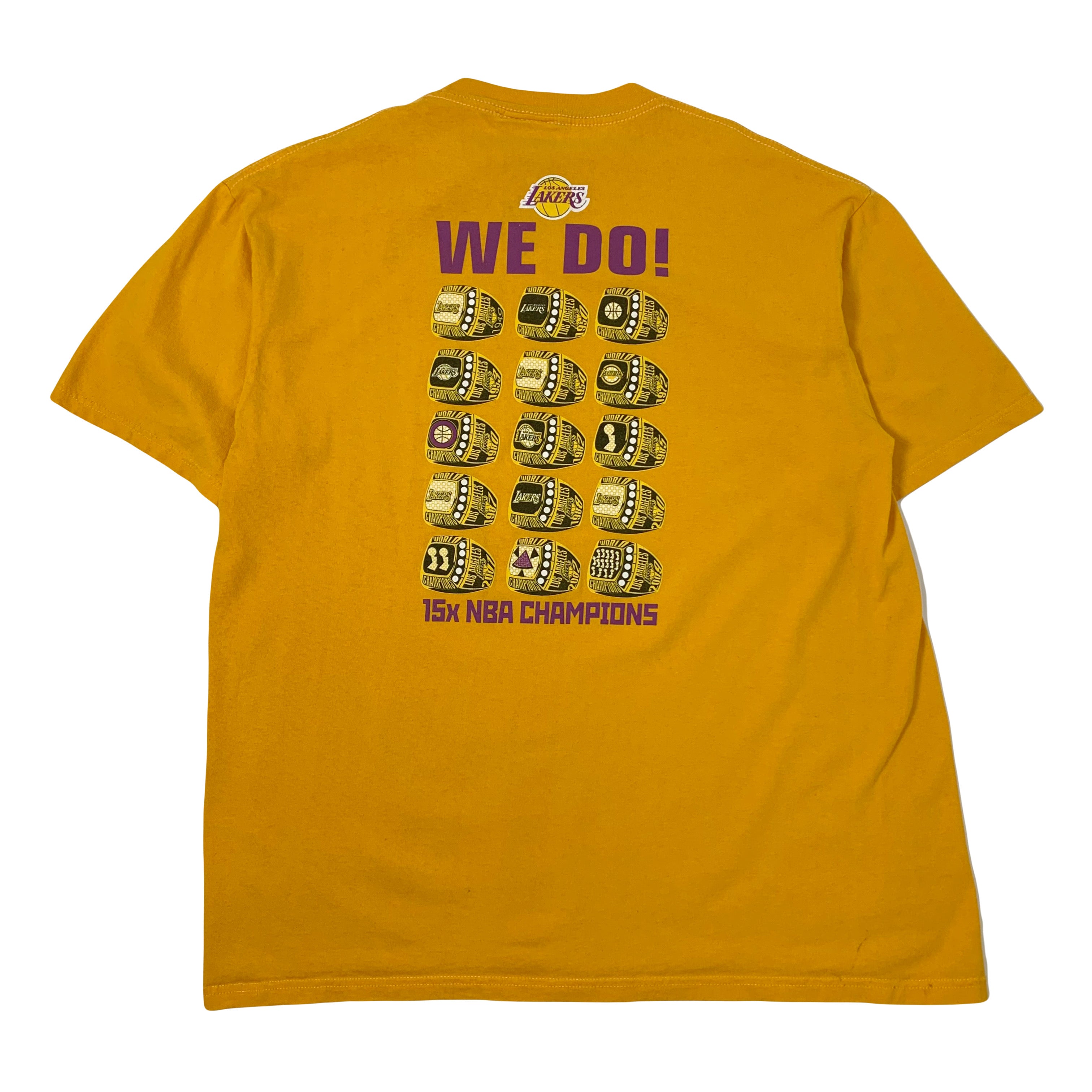 Los Angeles Lakers Got Rings? NBA Graphic Tee XL
