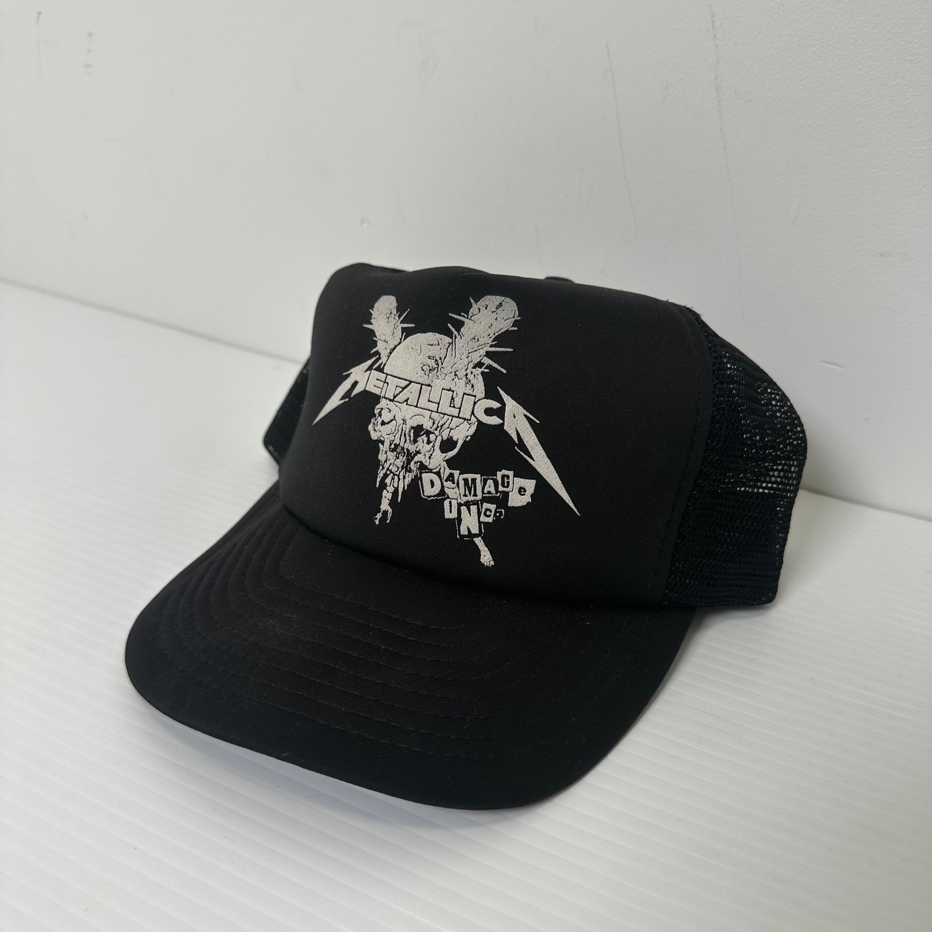 Vintage Metallica Damage Once Trucker Hat