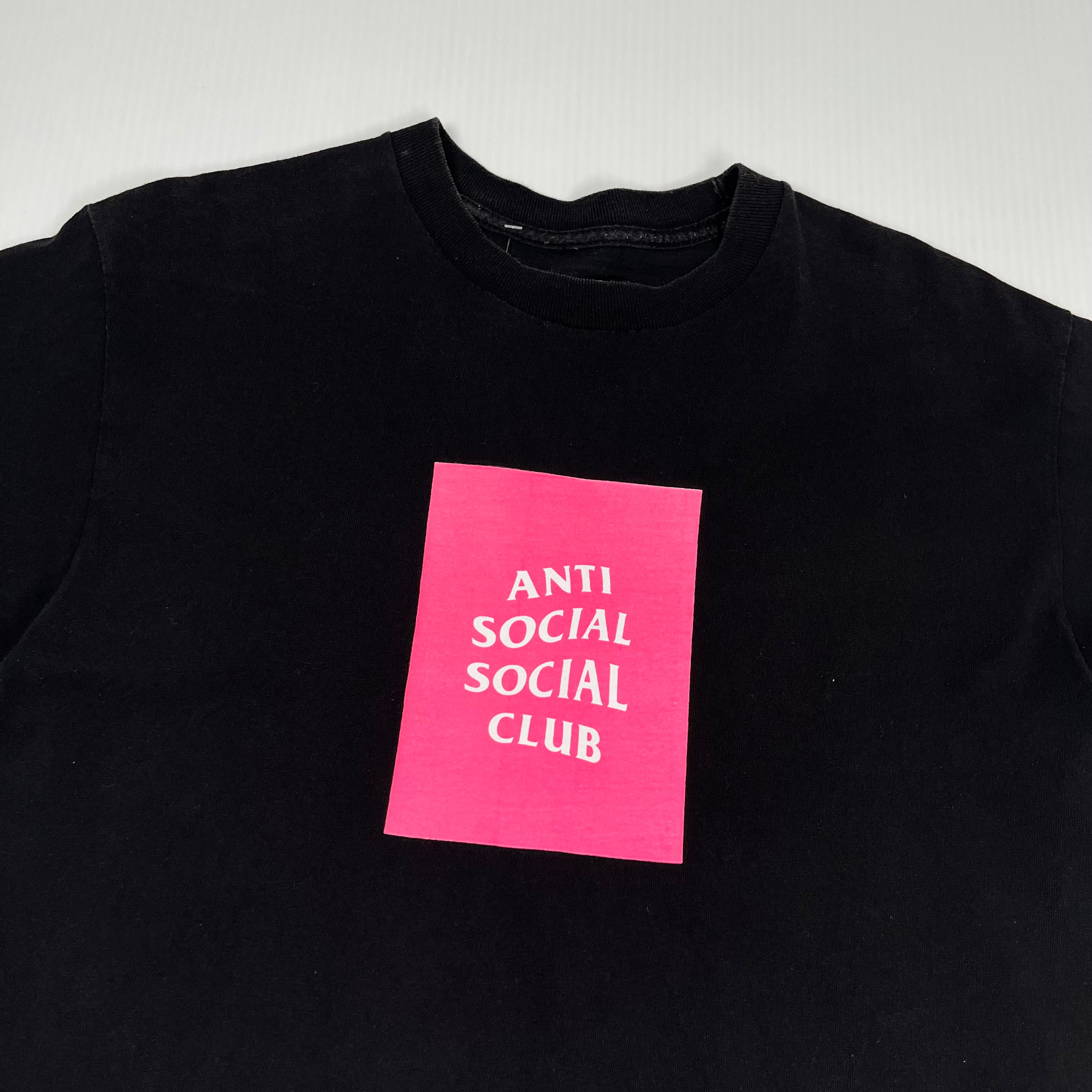 Anti Social Social Club Box Logo Tee M