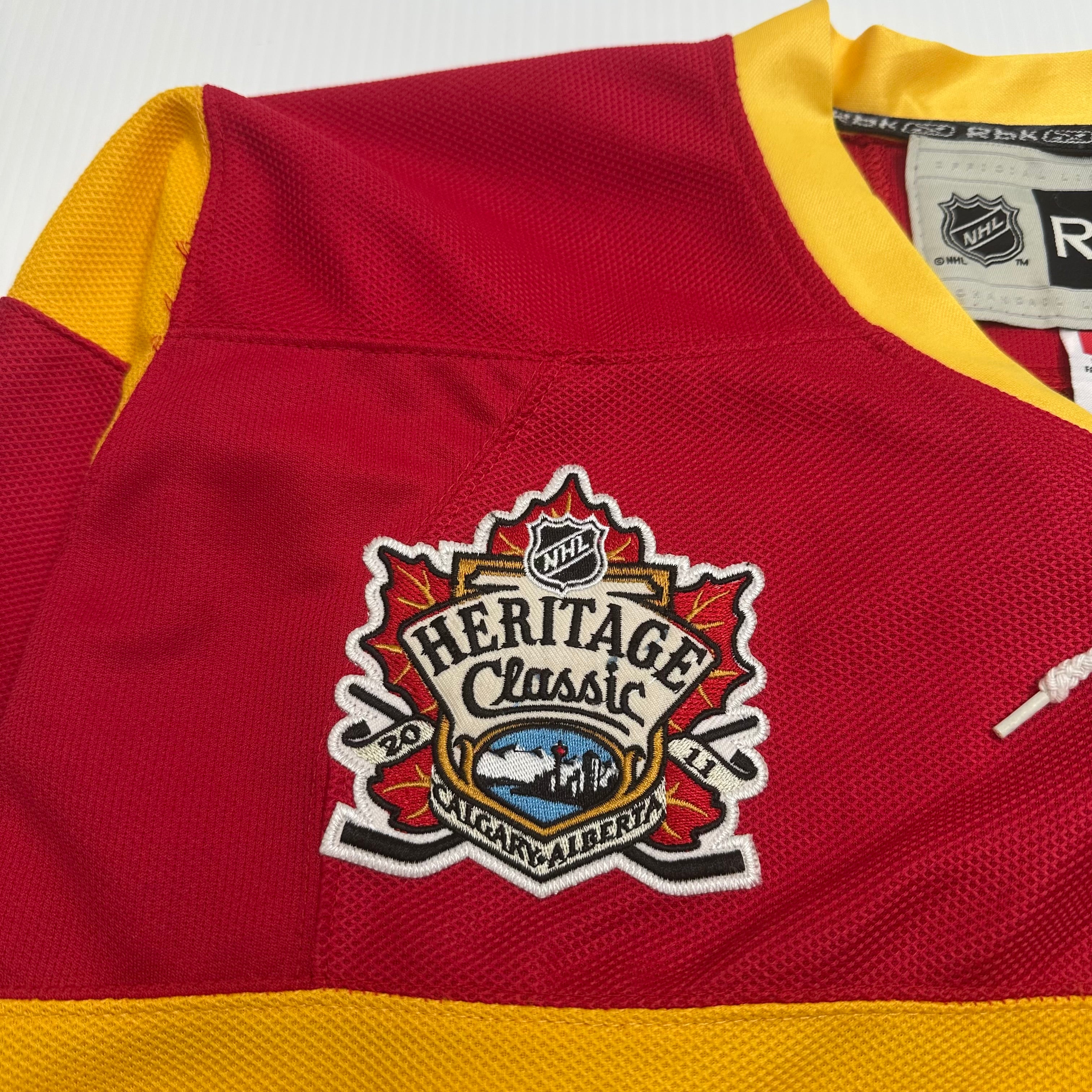 Reebok Calgary Flames Heritage Classic NHL Kiprusoff #34 Jersey 48