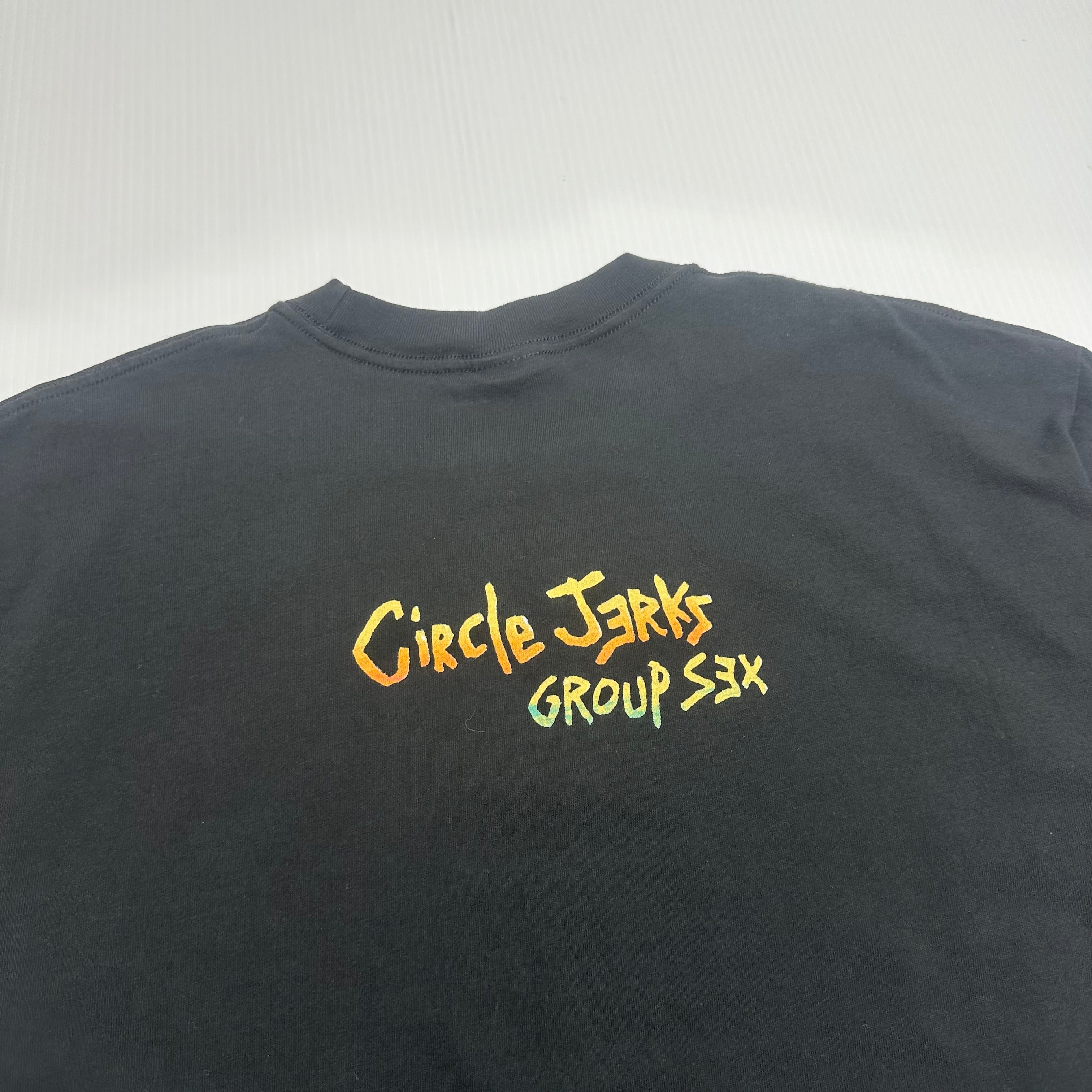 2000s Circle Jerks Group Sex Album Art Tee XL