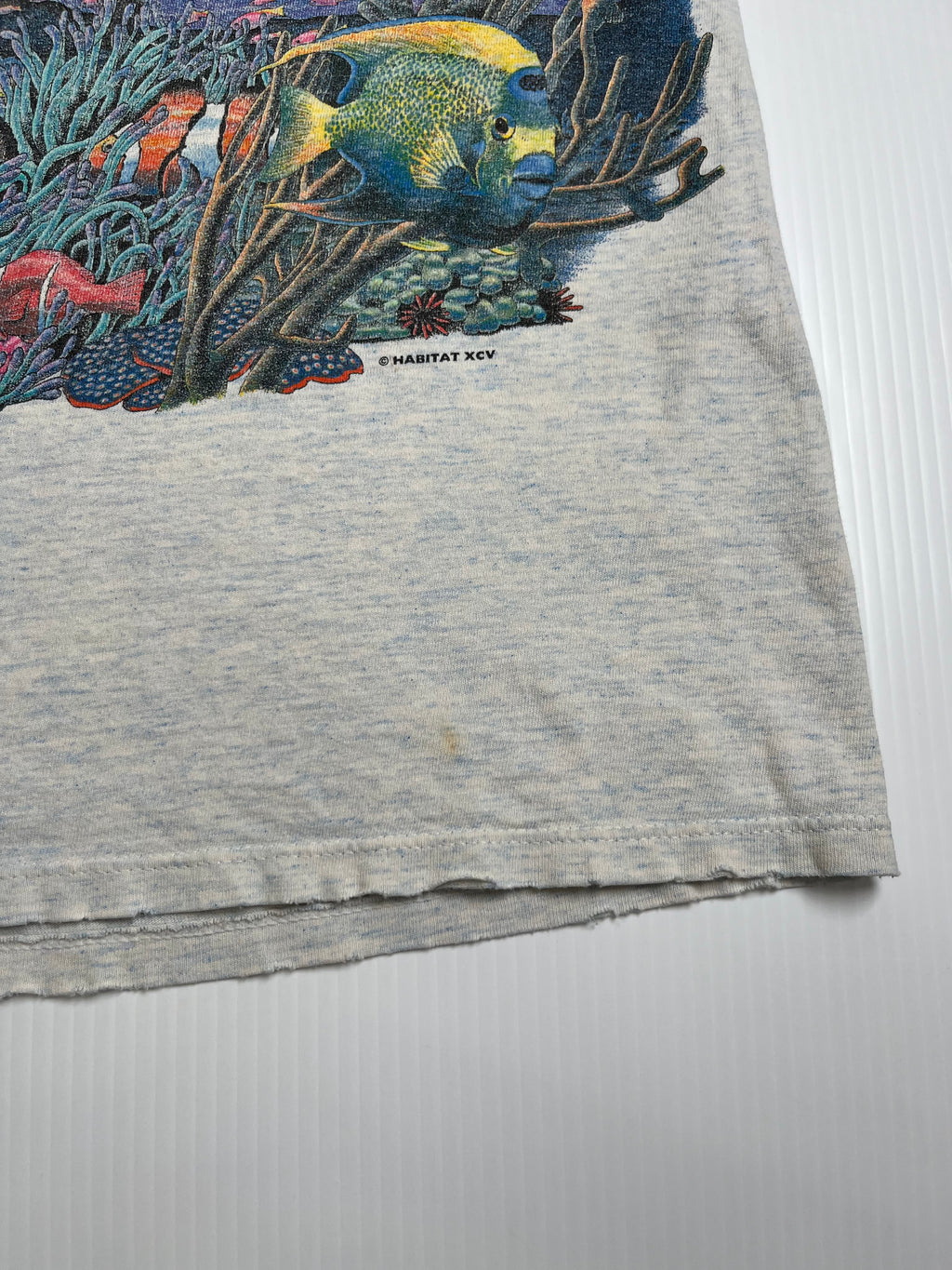 Vintage Baltimore Aquarium Dolphin Wrap Around Tee L