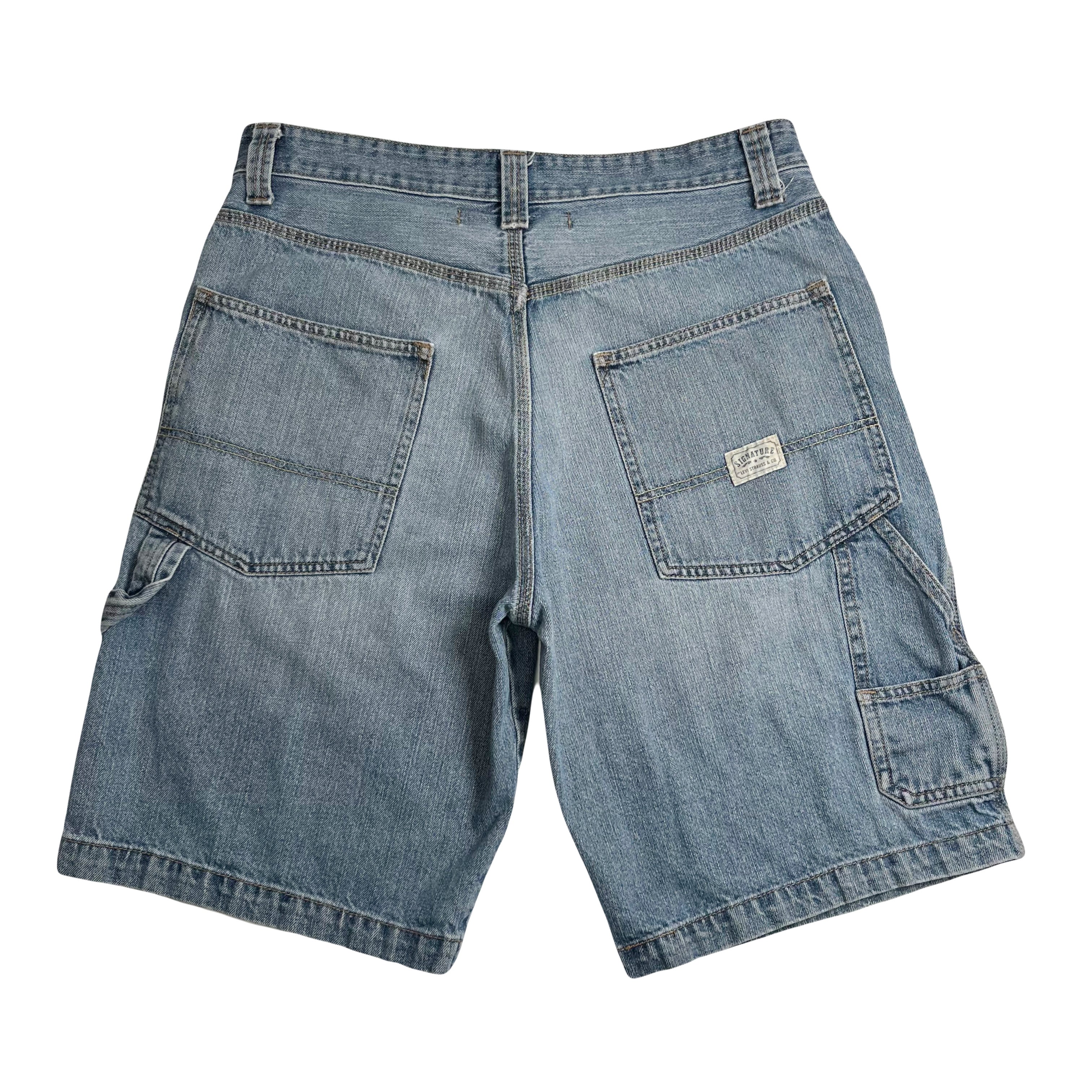 Levi's Carpenter Medium Wash Denim Shorts 32