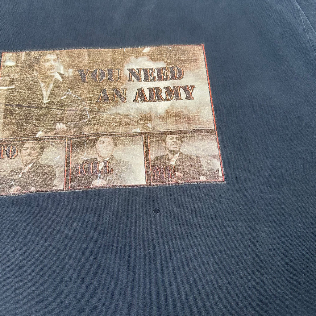Y2K Scarface You Need An Army Graphic Tee XL