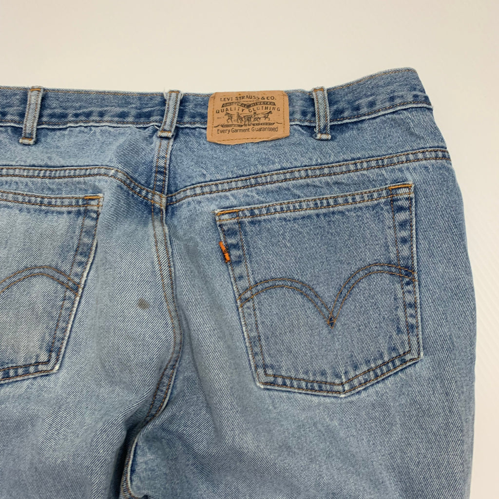 Vintage Light Wash Levi’s Orange Tab 35x31