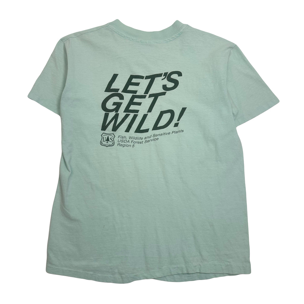 80s Plumas National Forest Nature Tee M