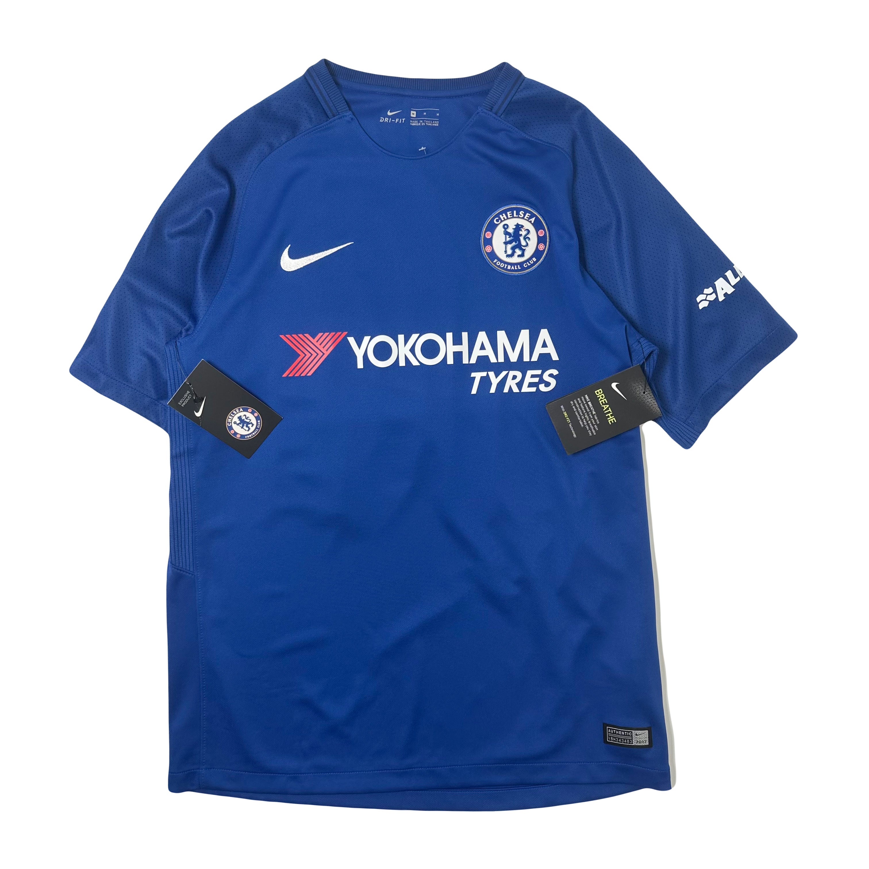 2017 Nike x Chelsea FC Hazard Home Jersey M