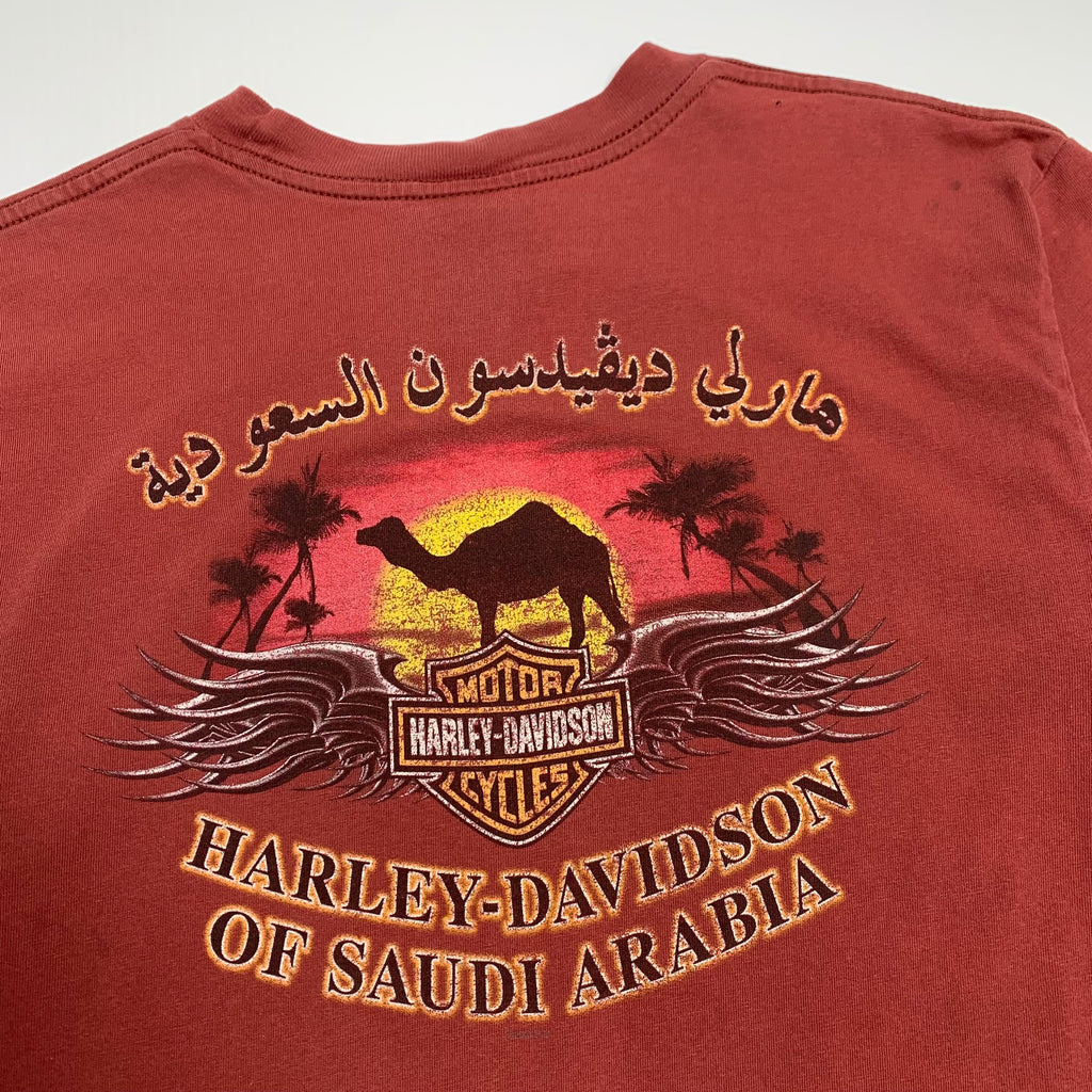 Harley Davidson Ride Hard Saudi Arabia Tee L