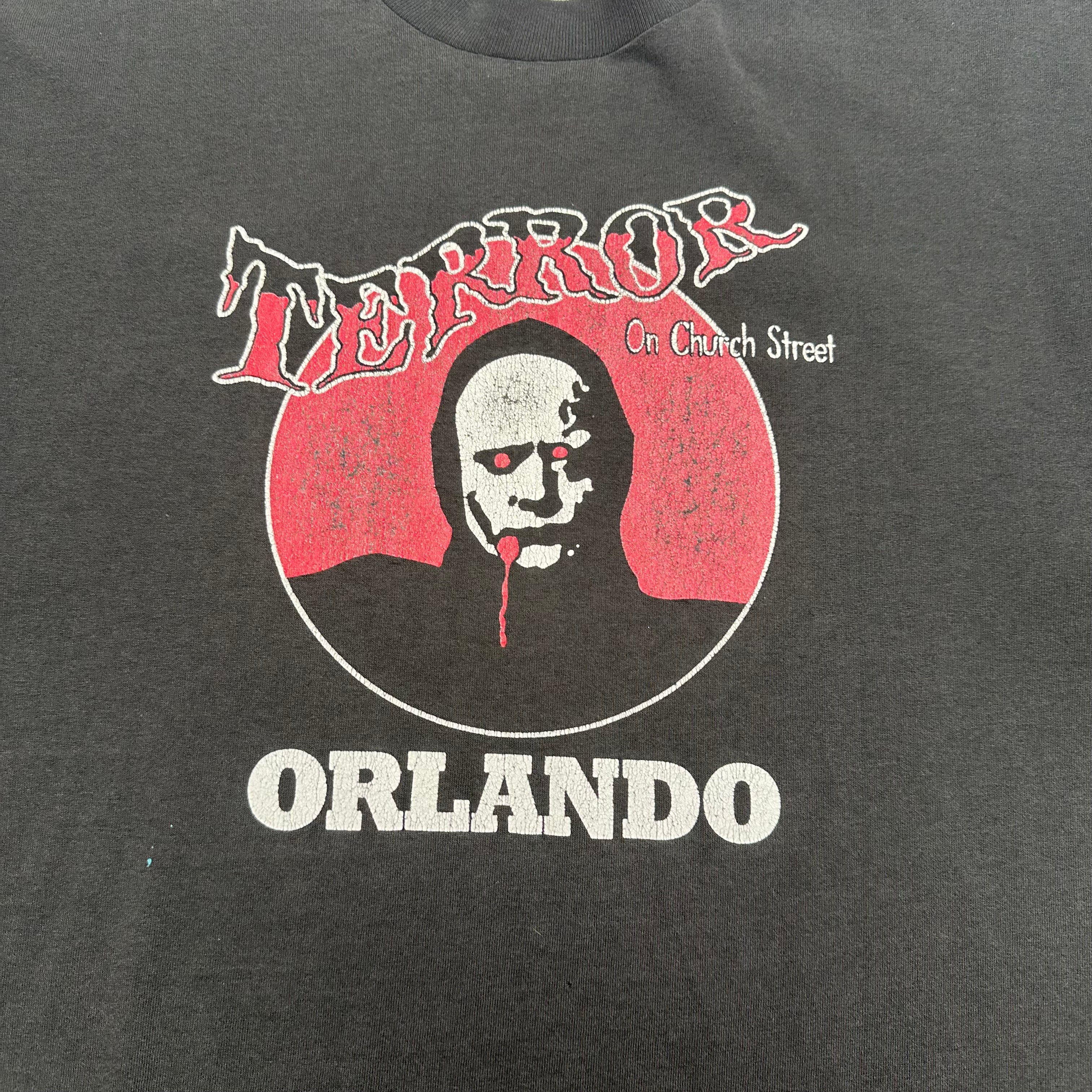 90s Terror On Church Street Orlando Tee L
