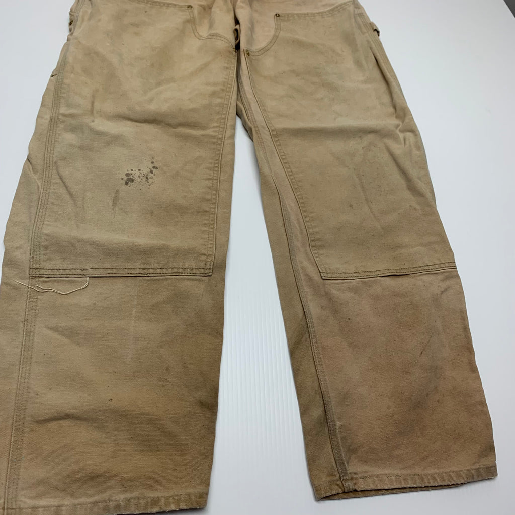 Carhartt Tan Double Knee Denim 40x32
