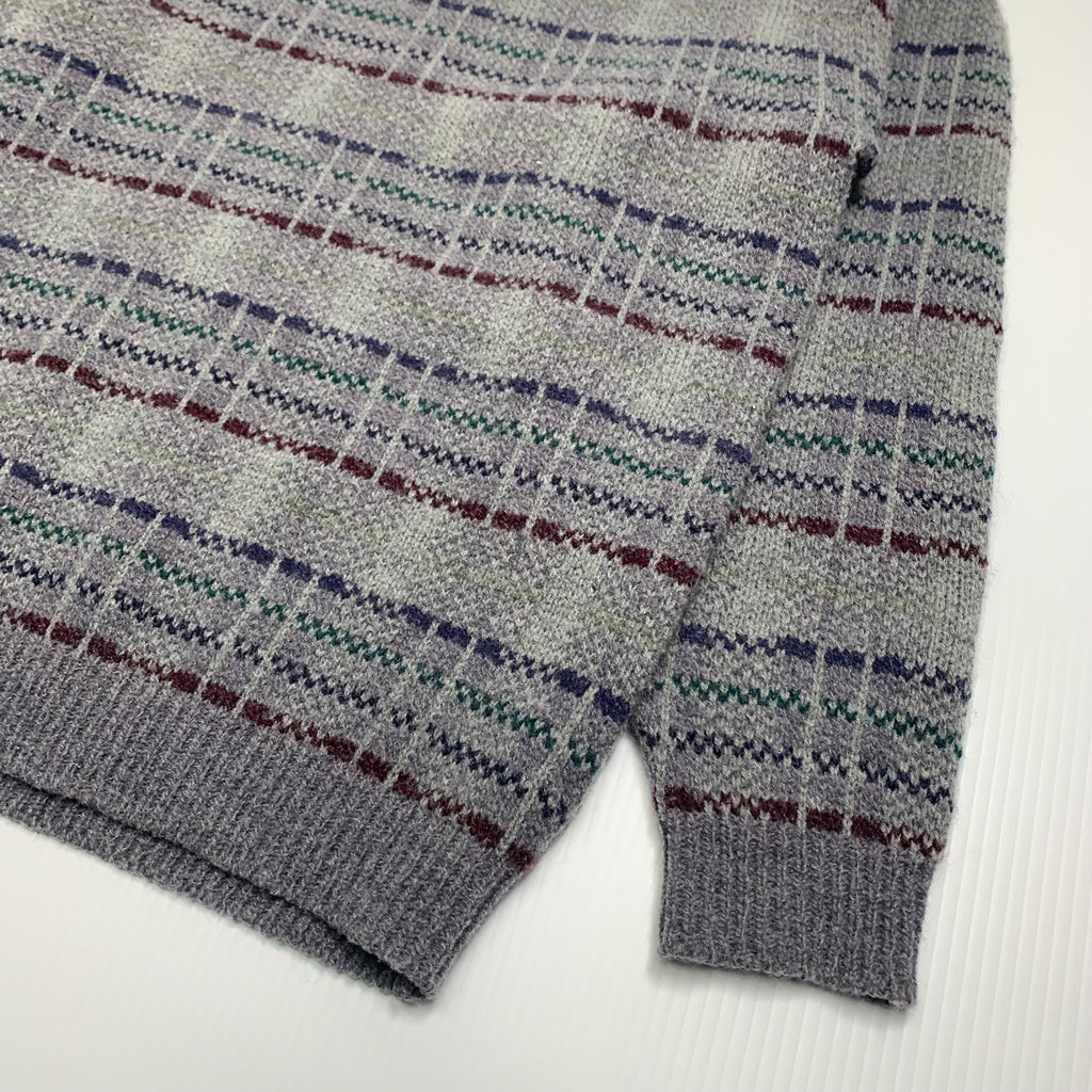 Private Member Grey Knit Sweater XL