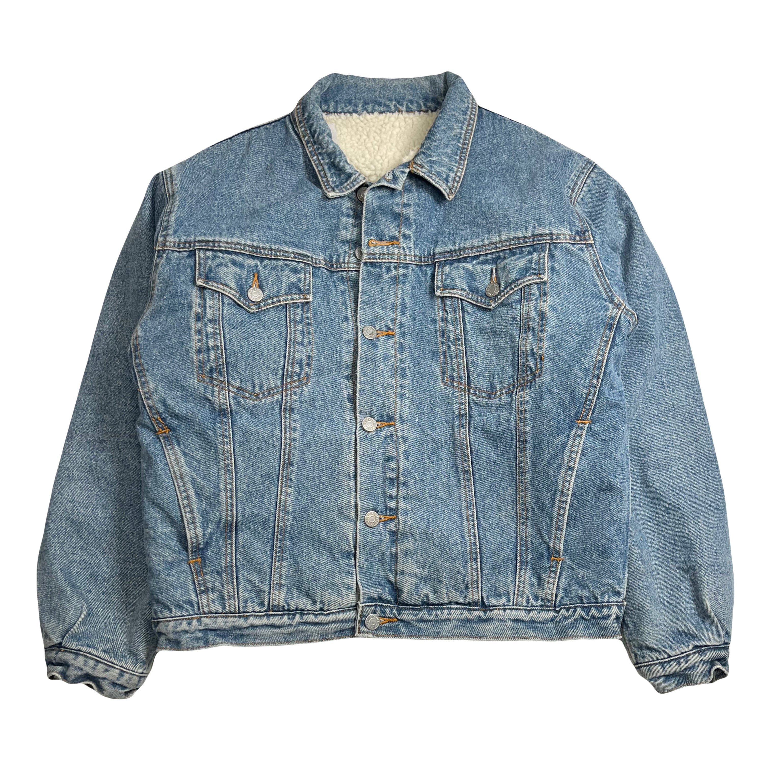 Vintage Buffalo Jeanswear Sherpa Lined Jacket S