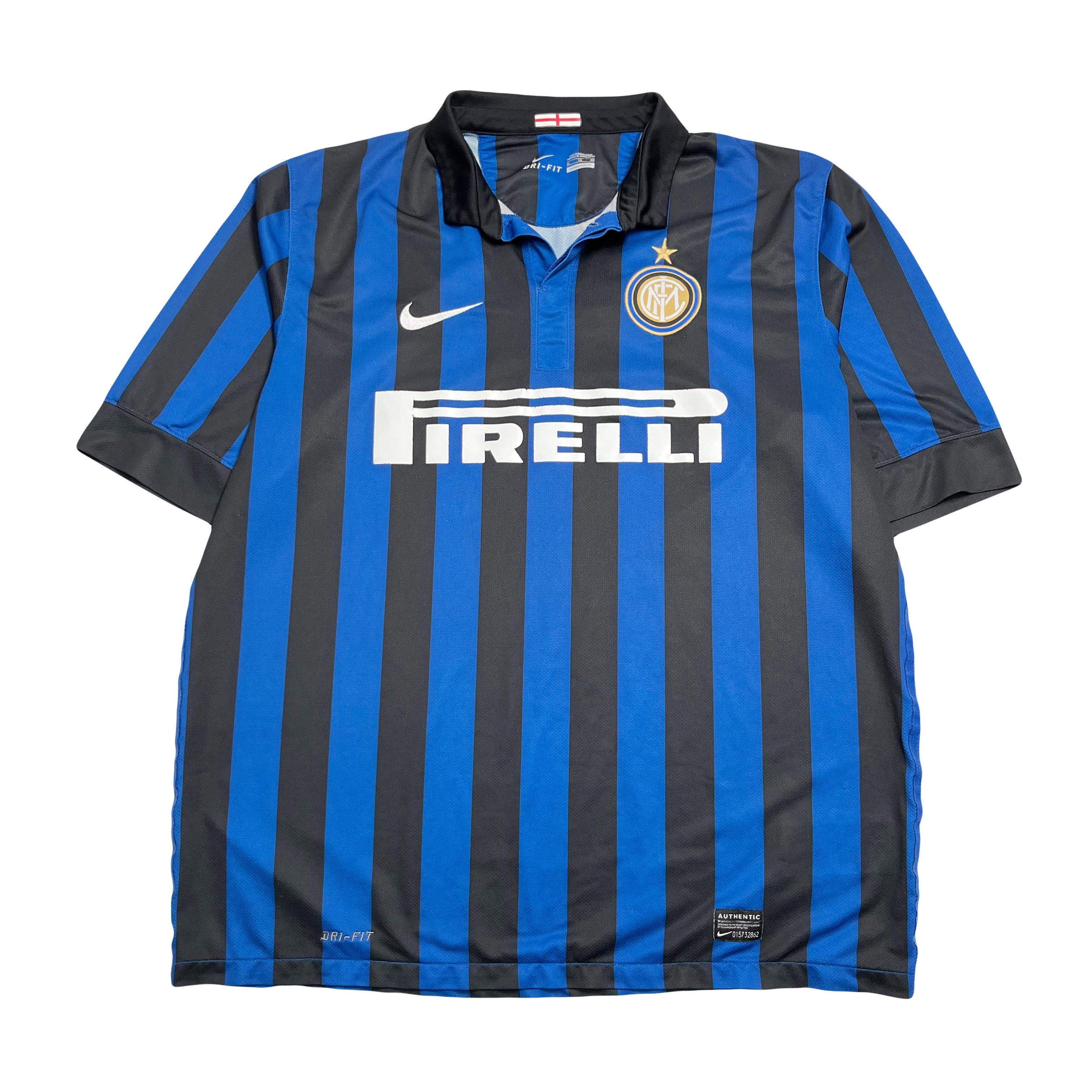 2011-12 Nike Inter Milan Home Kit XL