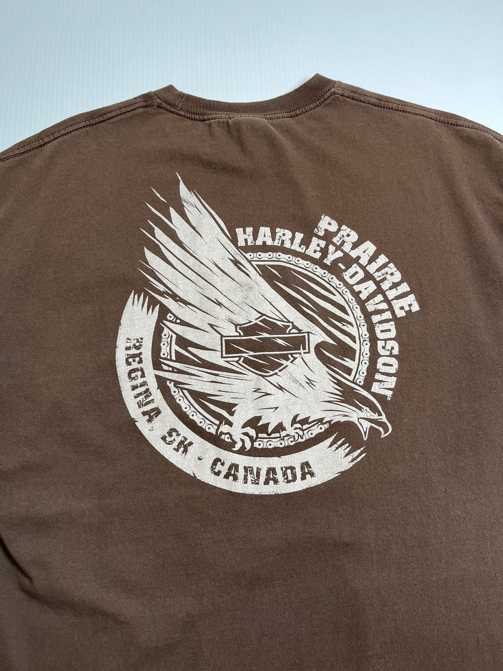 Vintage Harley Davidson Prairie Regina SK Tee XL