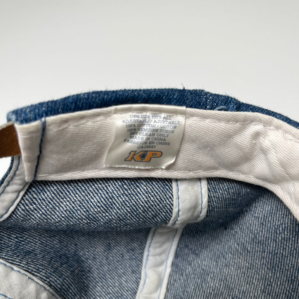 Vintage IBM Technology Denim Strapback Hat