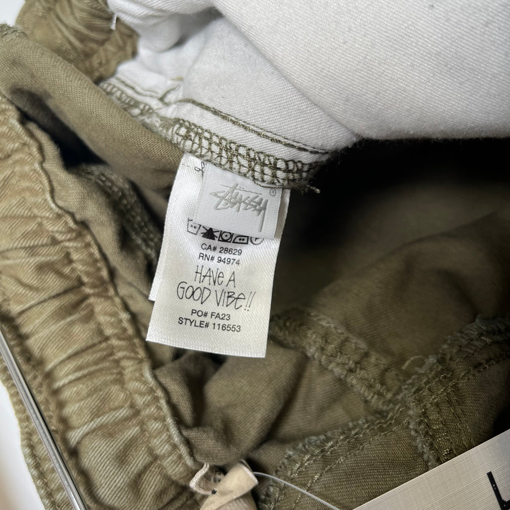 Stussy Twill Drawstring Baggy Pants XL