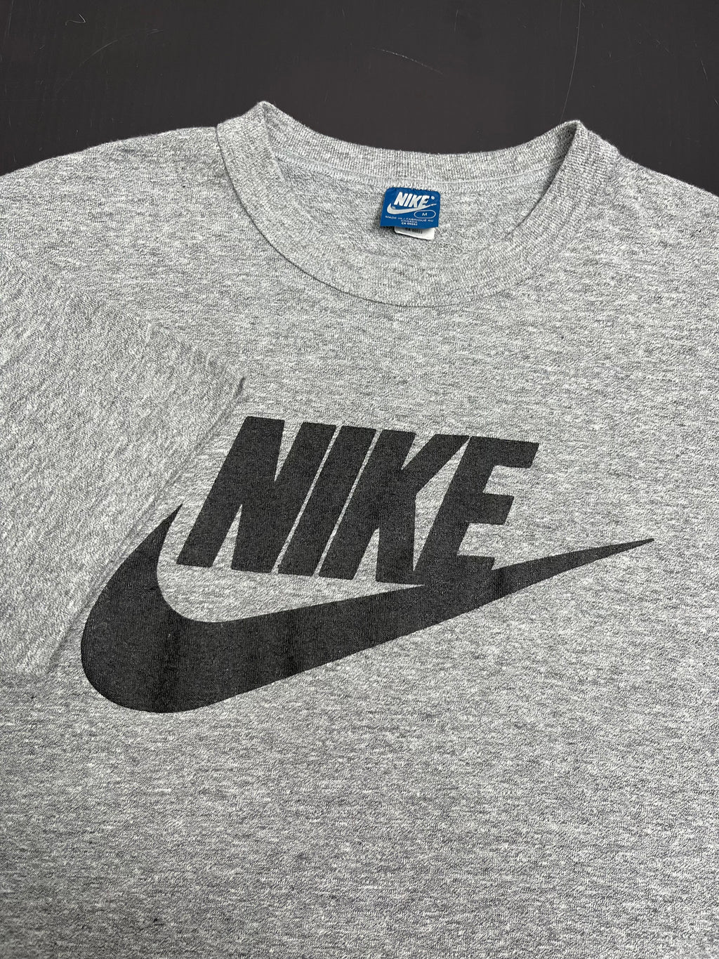 80s Nike Big Logo Tee M