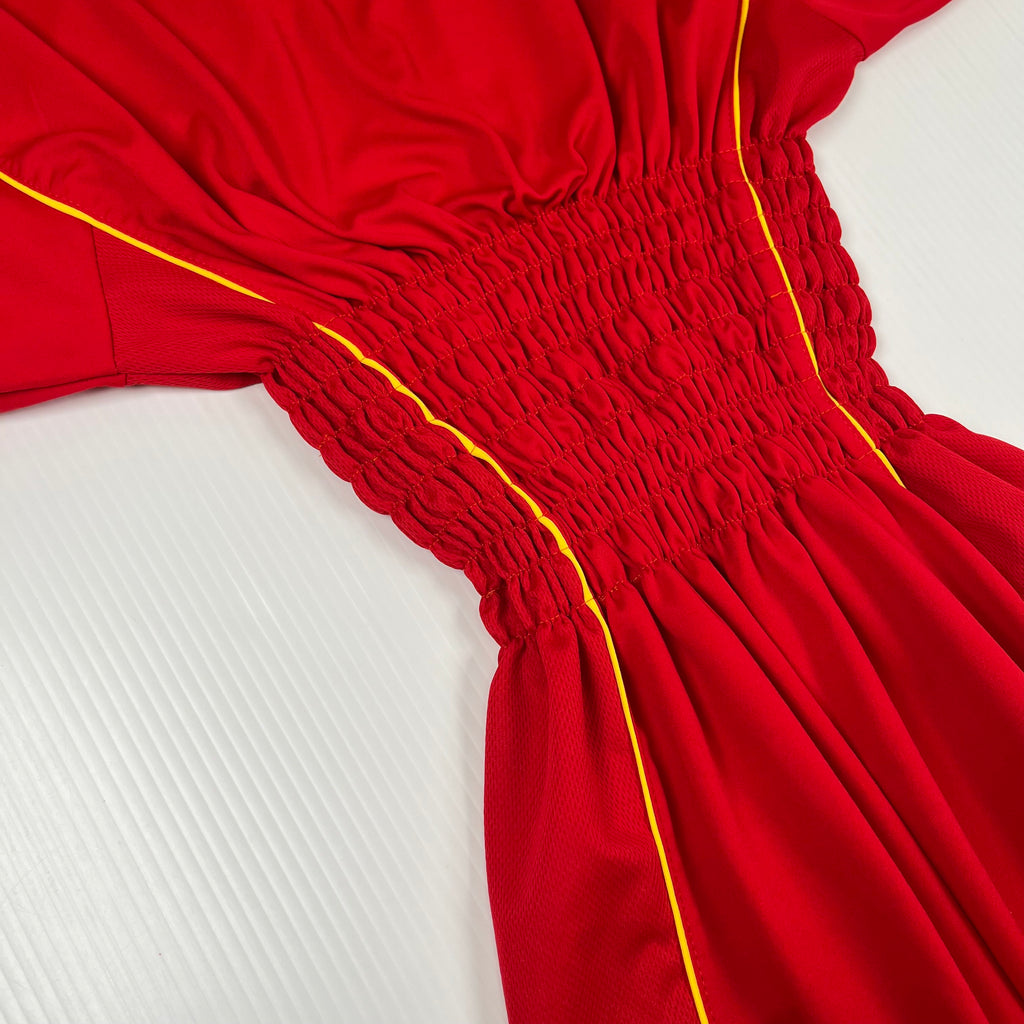 Rework Spain Shirred Jersey Dress Women's L