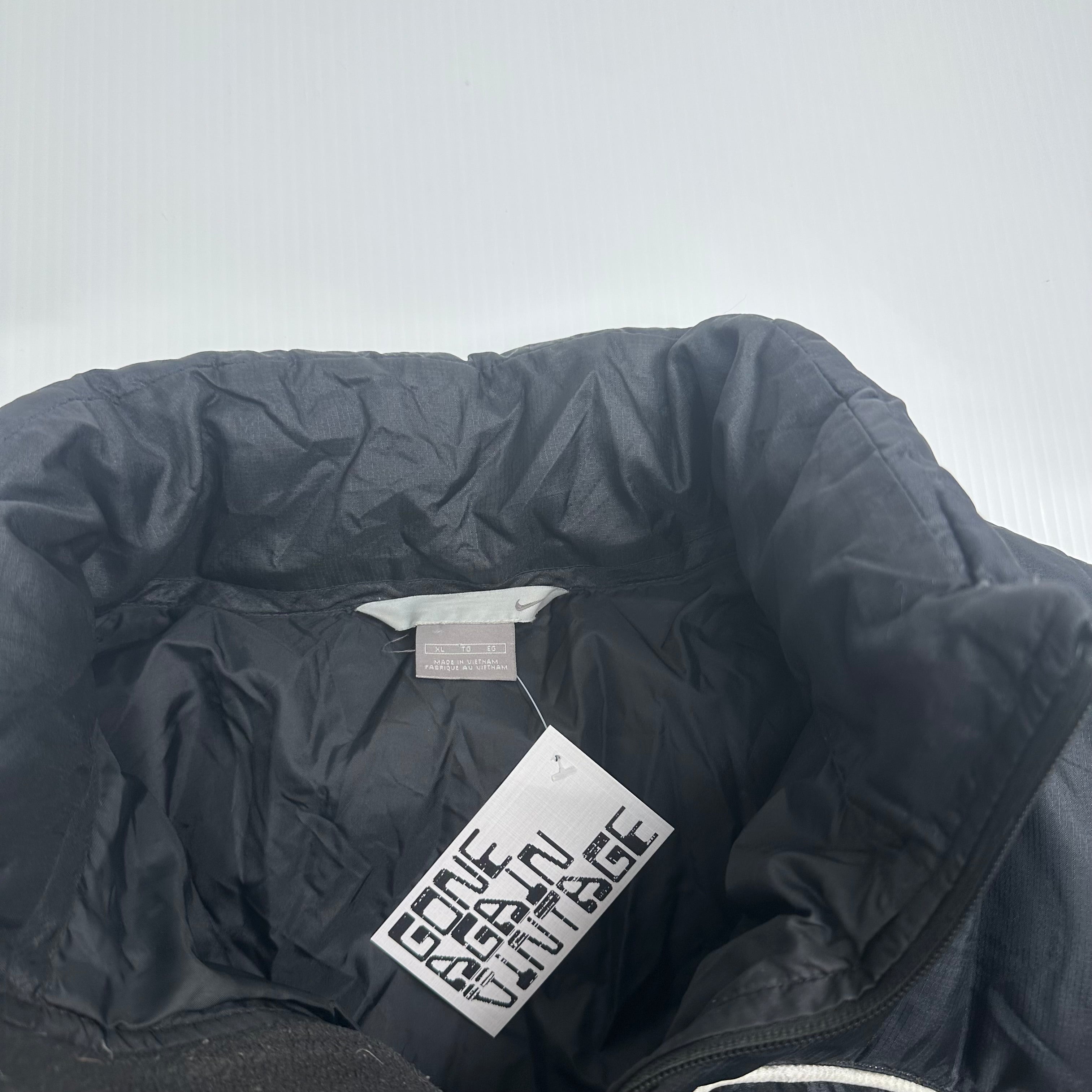 2000s Nike Mini Swoosh Puffer Jacket XL