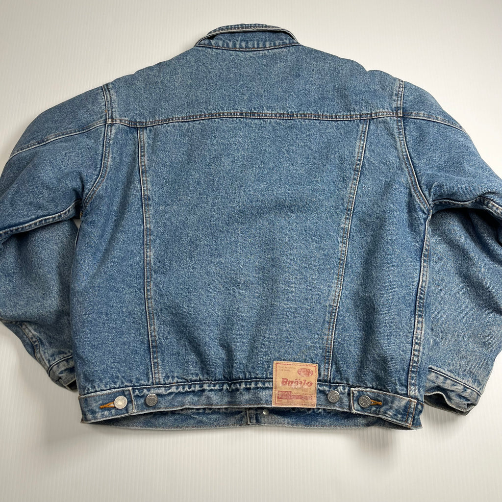 Vintage Buffalo Jeanswear Sherpa Lined Jacket S
