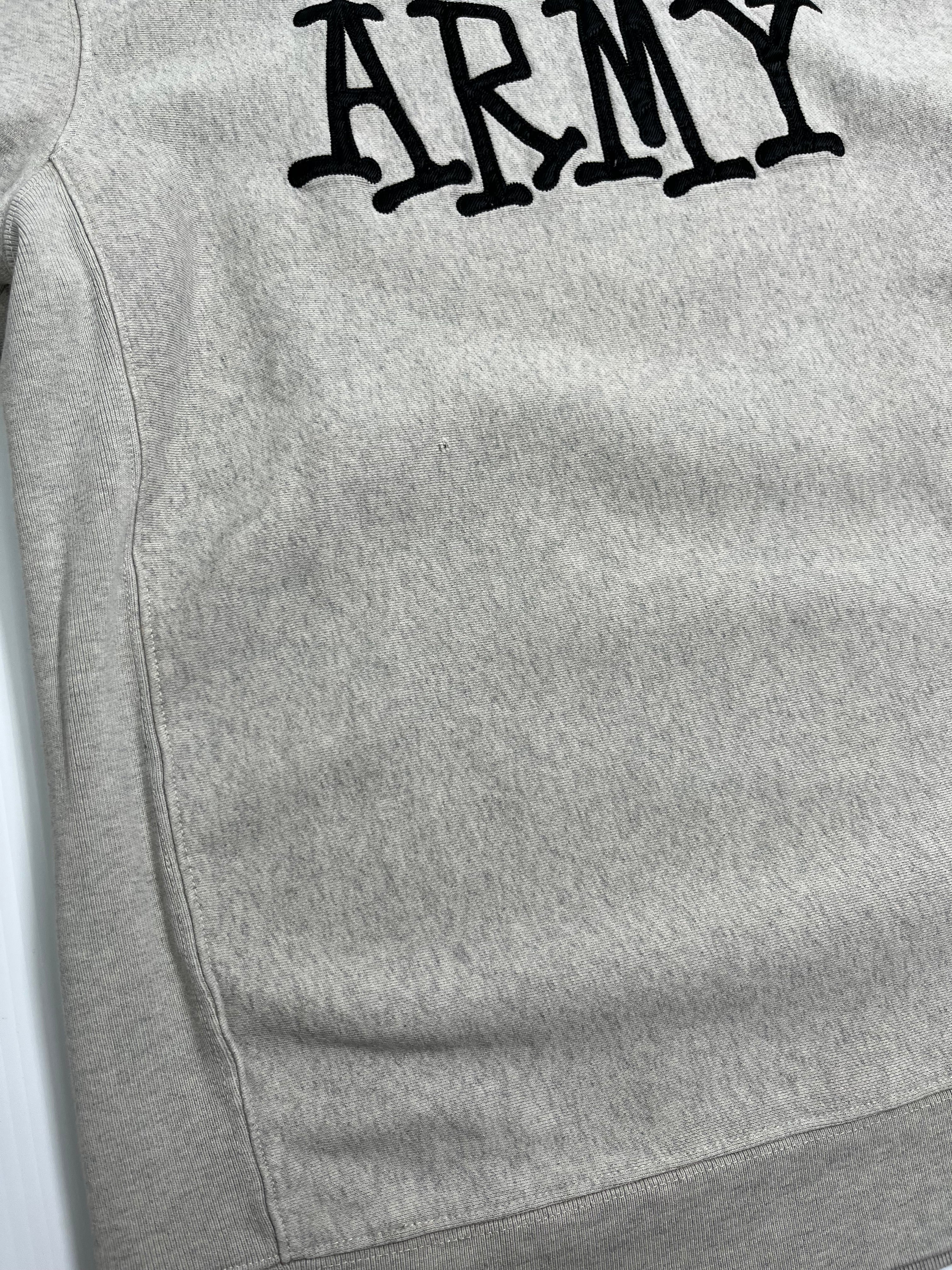 Stüssy Army Patch Letter Crewneck L