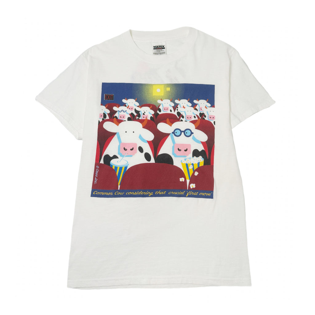 Vintage Cows Movie Theatre Graphic Tee S