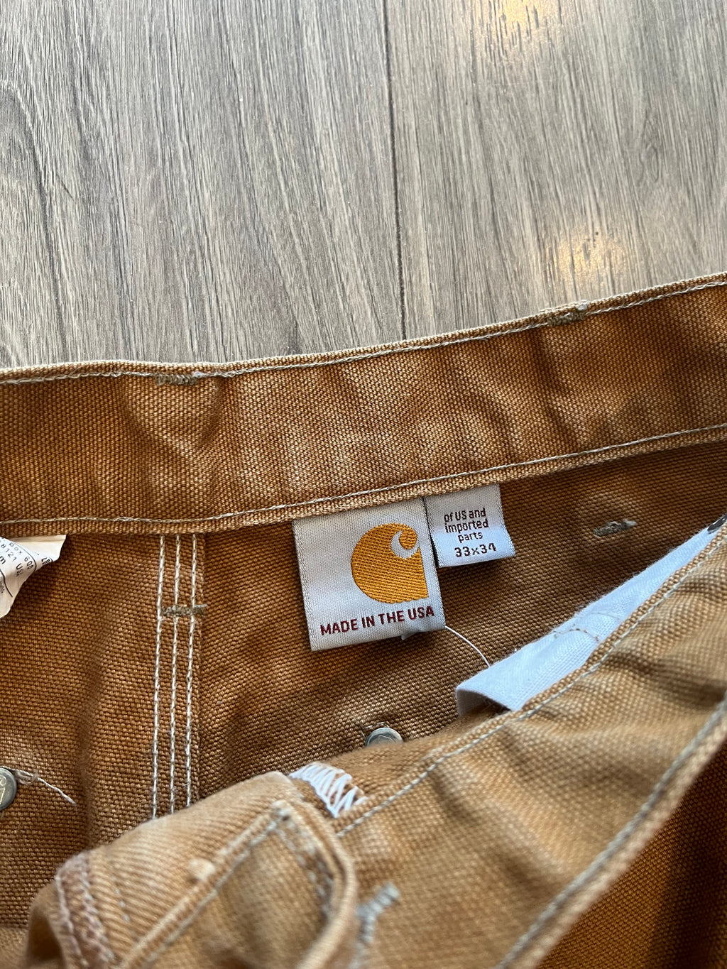 Vintage Carhartt Double Knee Carpenter Denim 31