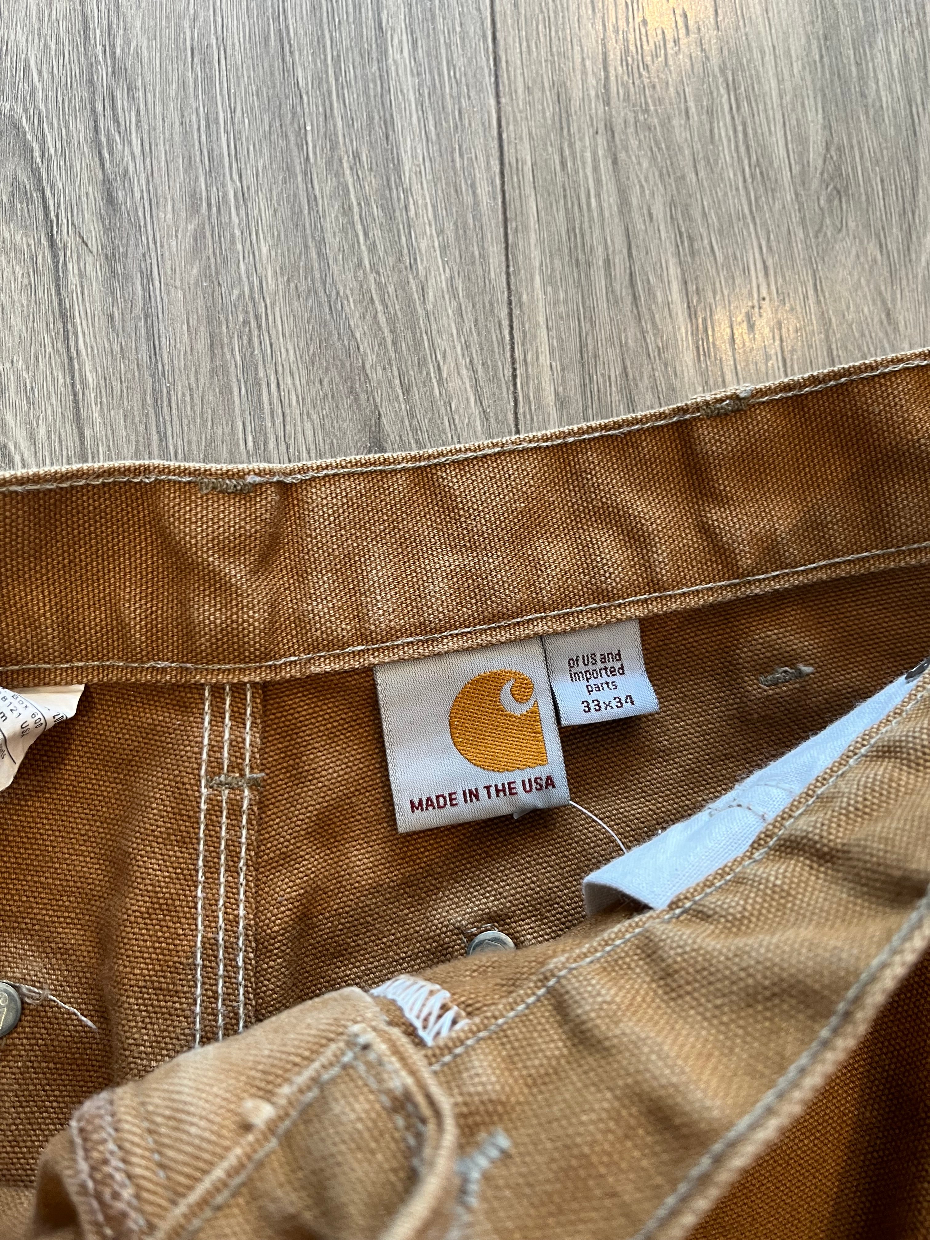 Vintage Carhartt Double Knee Carpenter Denim 31