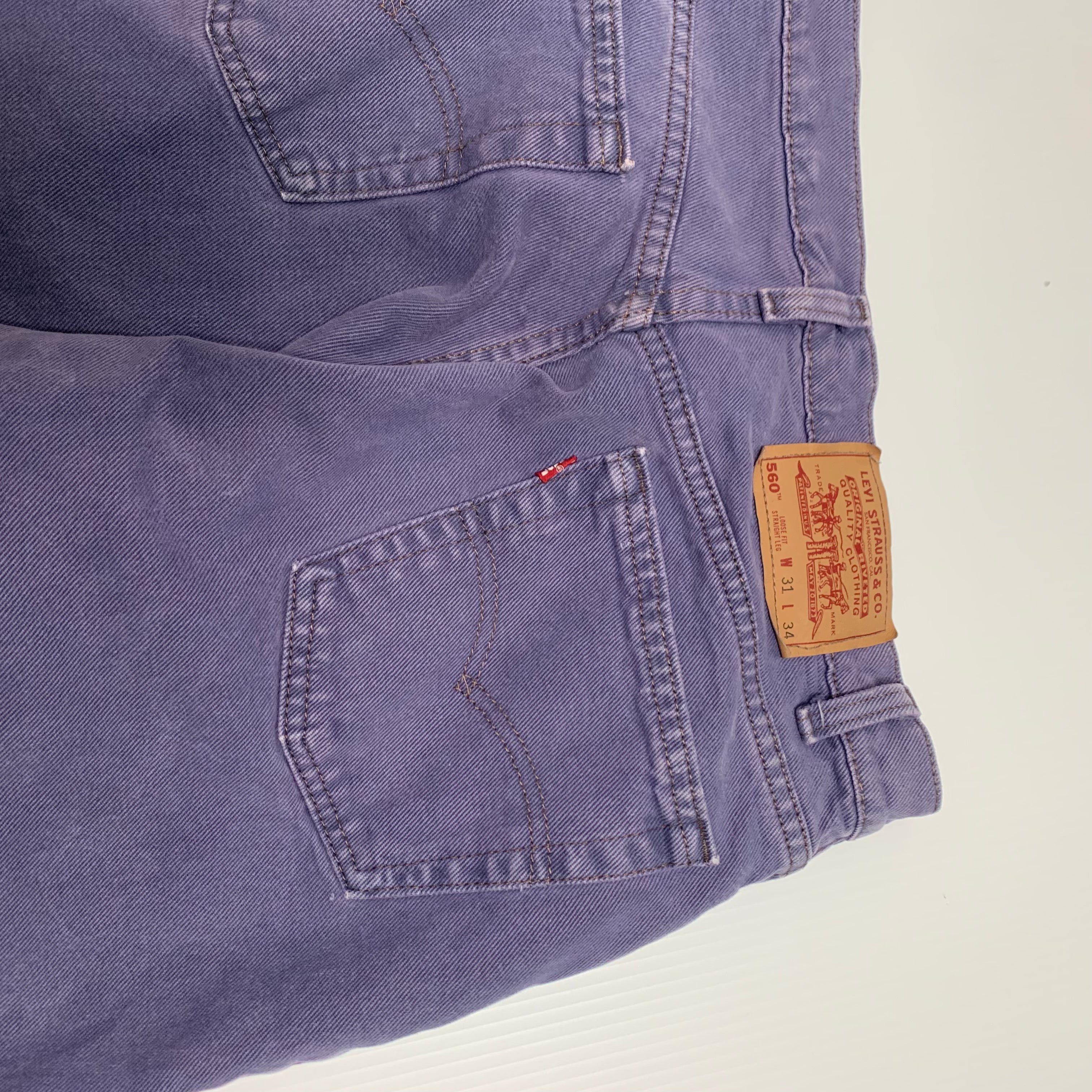 Levi’s Purple 560 Denim 31