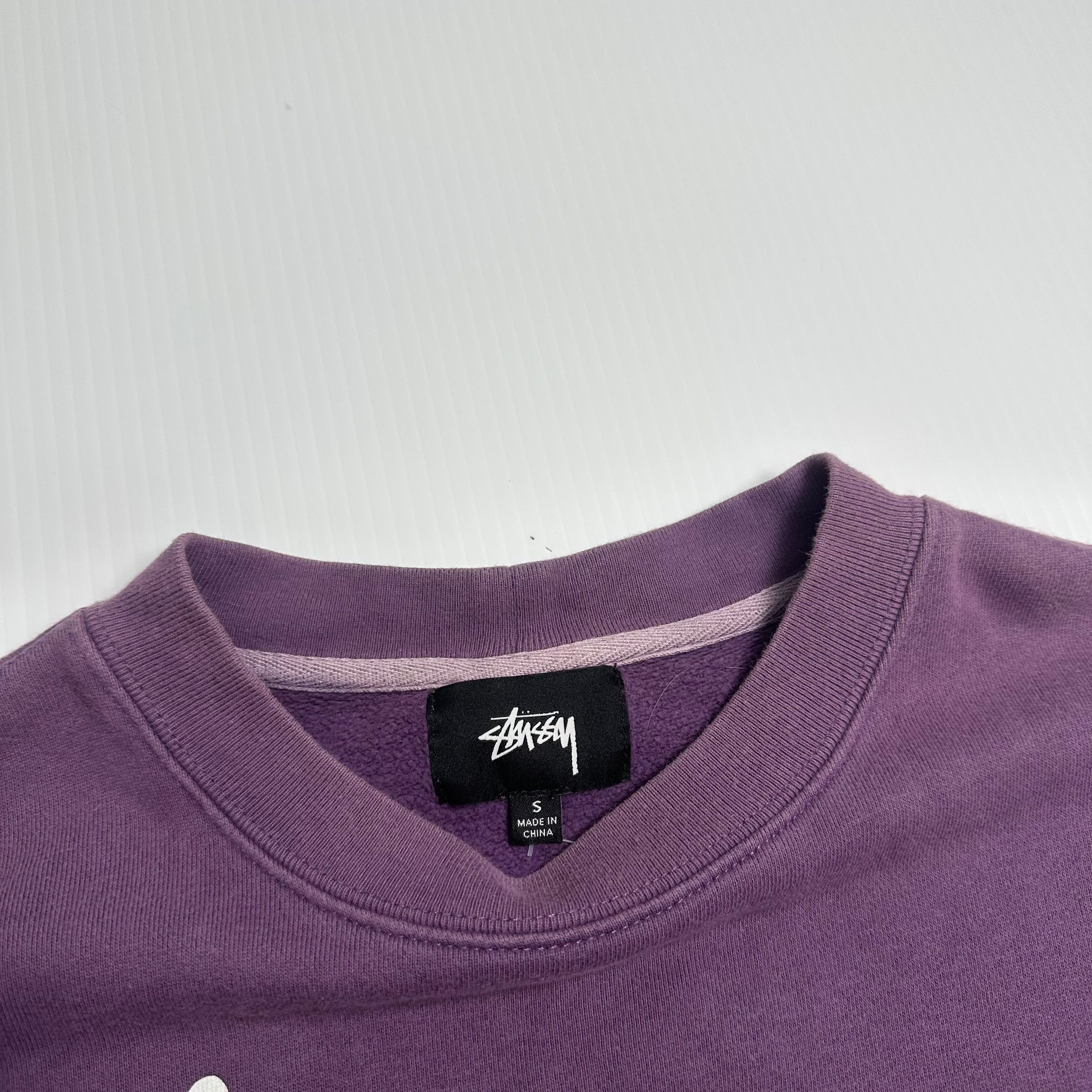 Stüssy Upside Down Logo Crewneck S