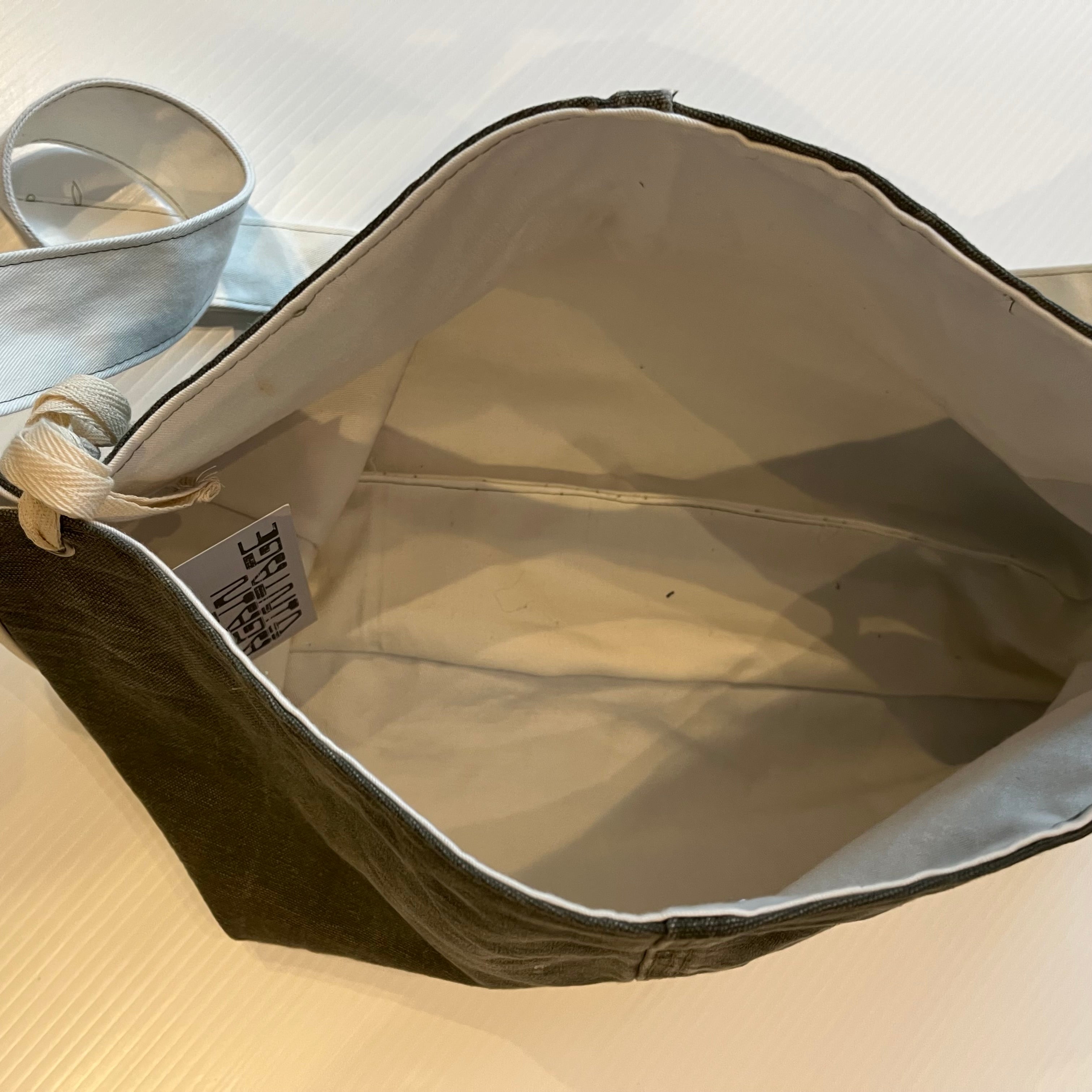 Rework Carhartt Denim Wide Side Bag